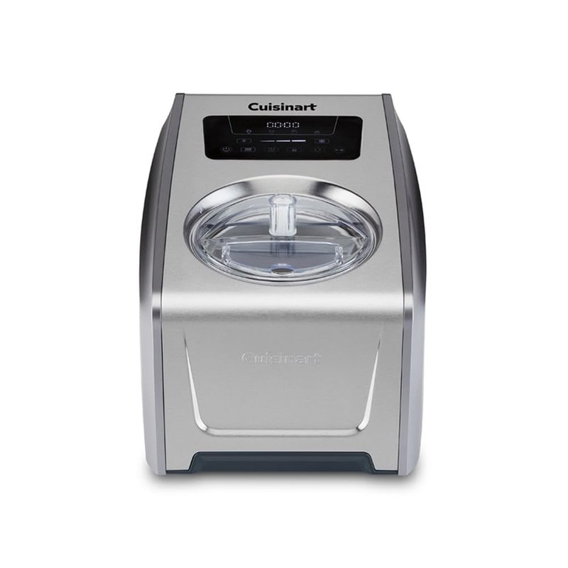 Cuisinart FreezeEase Pro - Self freezing ice cream maker | 4 presets | 14 functions | Ice Cream, Sorbet, Frozen Yoghurt, Gelato | No pre freezing needed | Ready in 40 mins | 90min Keep cool function |