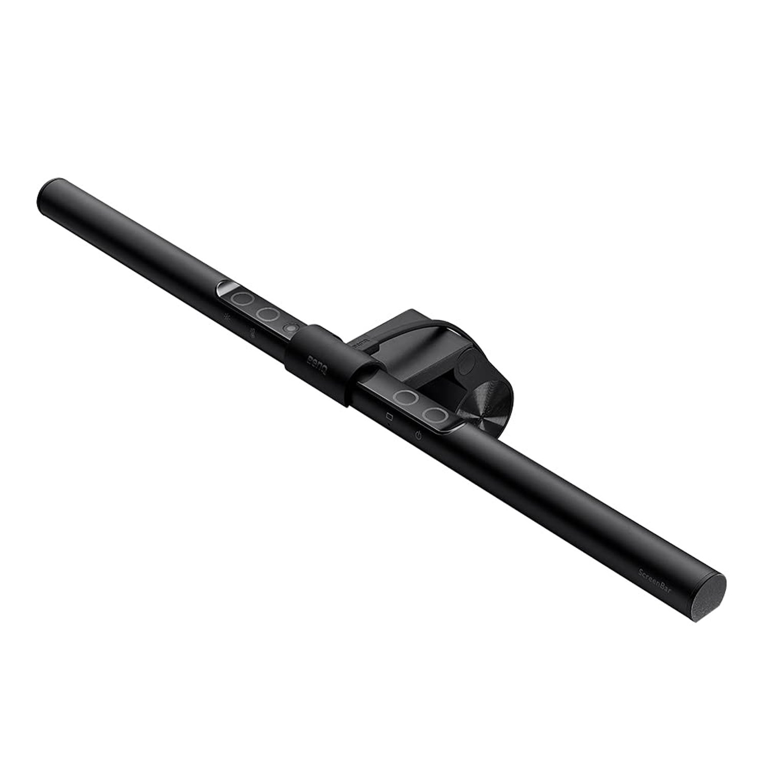BenQ ScreenBar LED Monitor Light Bar with Auto Dimming, Stepless Hue Adjustment and Touch Control, Space Saving Home Office Lamp, Eye Caring, No Screen Glare, Matte Black Daylight LED Lamp