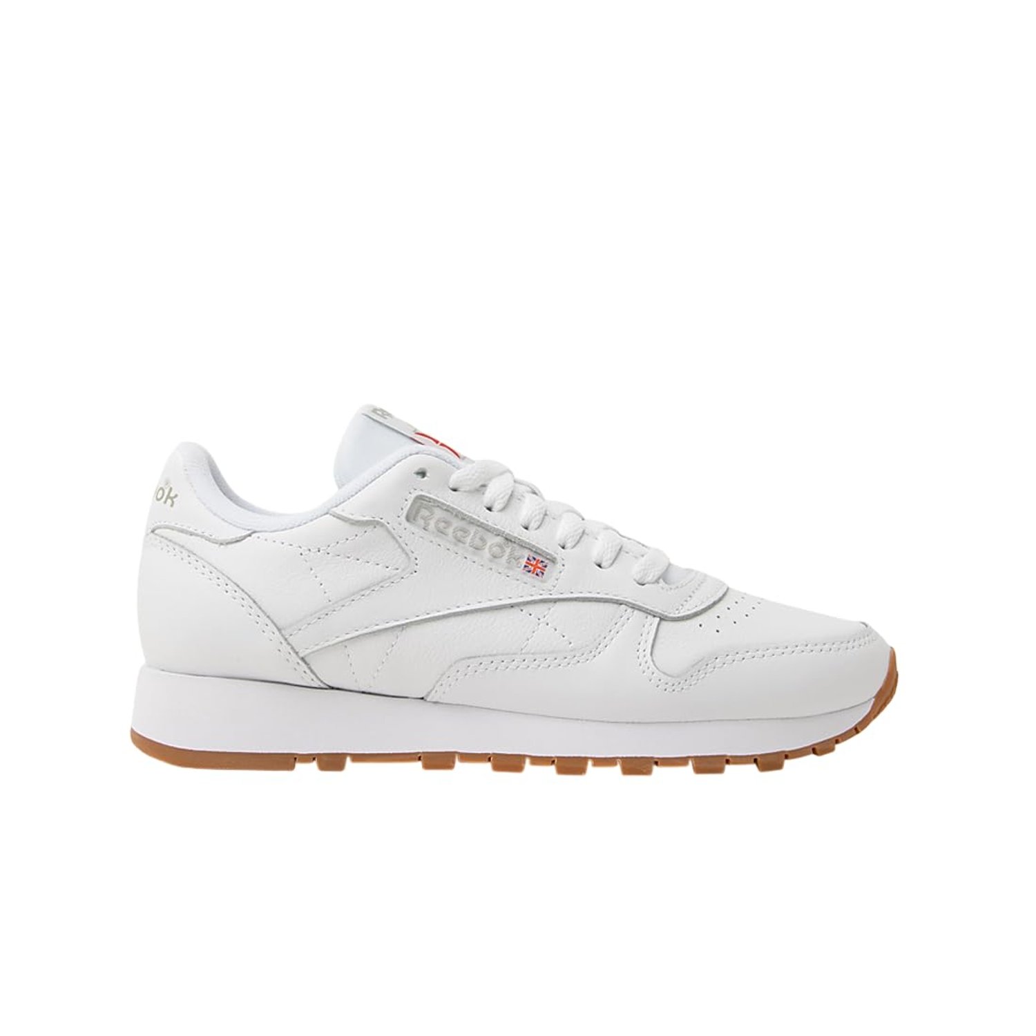 Reebok Men Classic Leather Sneaker, FTWR White/Pure Grey 3/Reebok Rubber Gum-03, 10