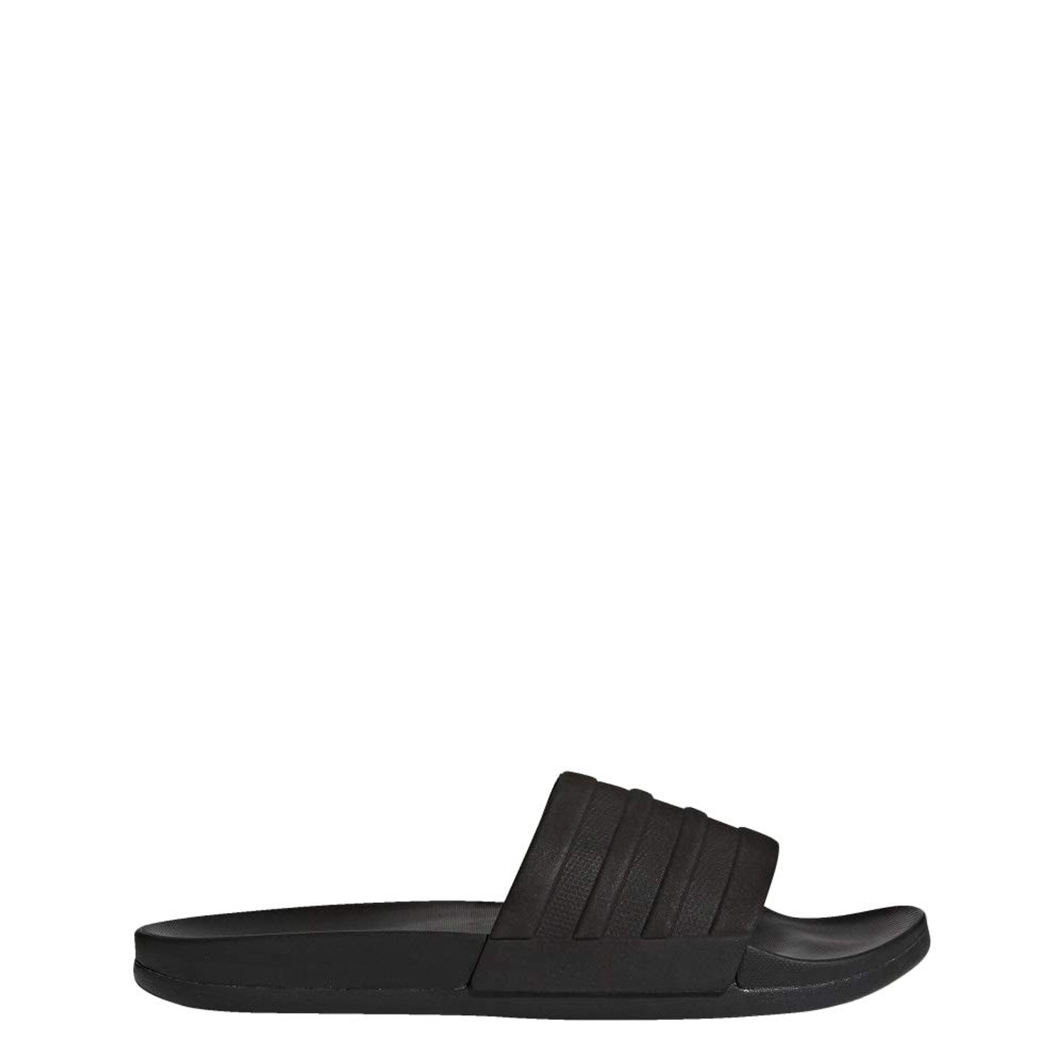 adidas Unisex Adilette Aqua Slides Sandal, Black, 9.5 UK Men/ 10.5 UK Women