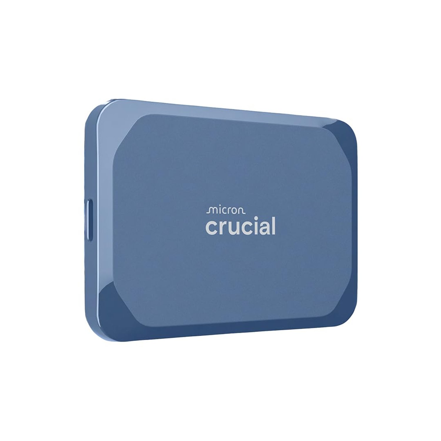 Crucial X10 6TB External Portable SSD Drive - Up to 2100MB/s, USB-C 3.2 Gen2, IP65 Dust and Water Resistant, External Solid State Drive, Matte Blue - CT6000X10SSD9-02