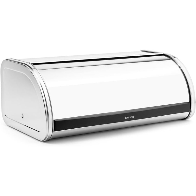 Brabantia 312601 Roll Top Bread Bin - Brilliant Steel
