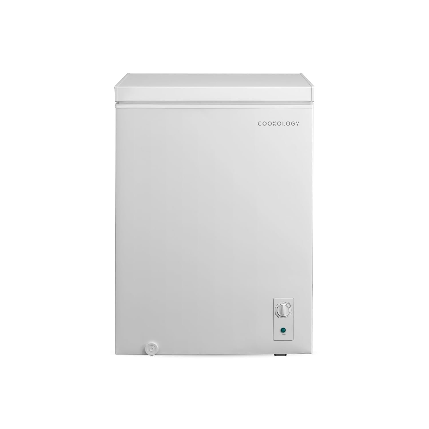 Cookology 142L Freestanding Chest Freezer - Adjustable Feet - White