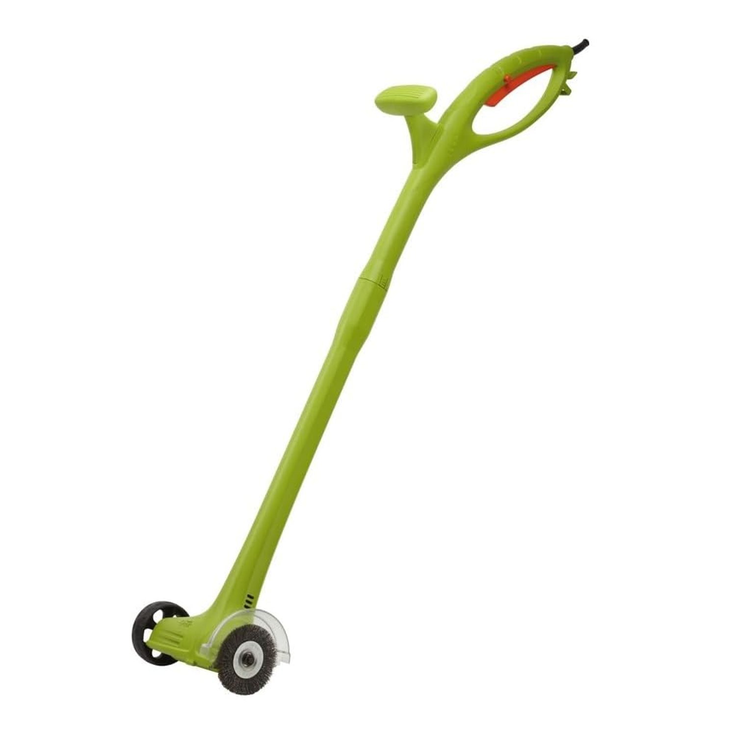 Garden Gear Electric Weed Sweeper Nylon & Steel Brush, 10m Cable, Safety Hood, Lightweight Design for Patio & Driveway Moss & Weed Removal