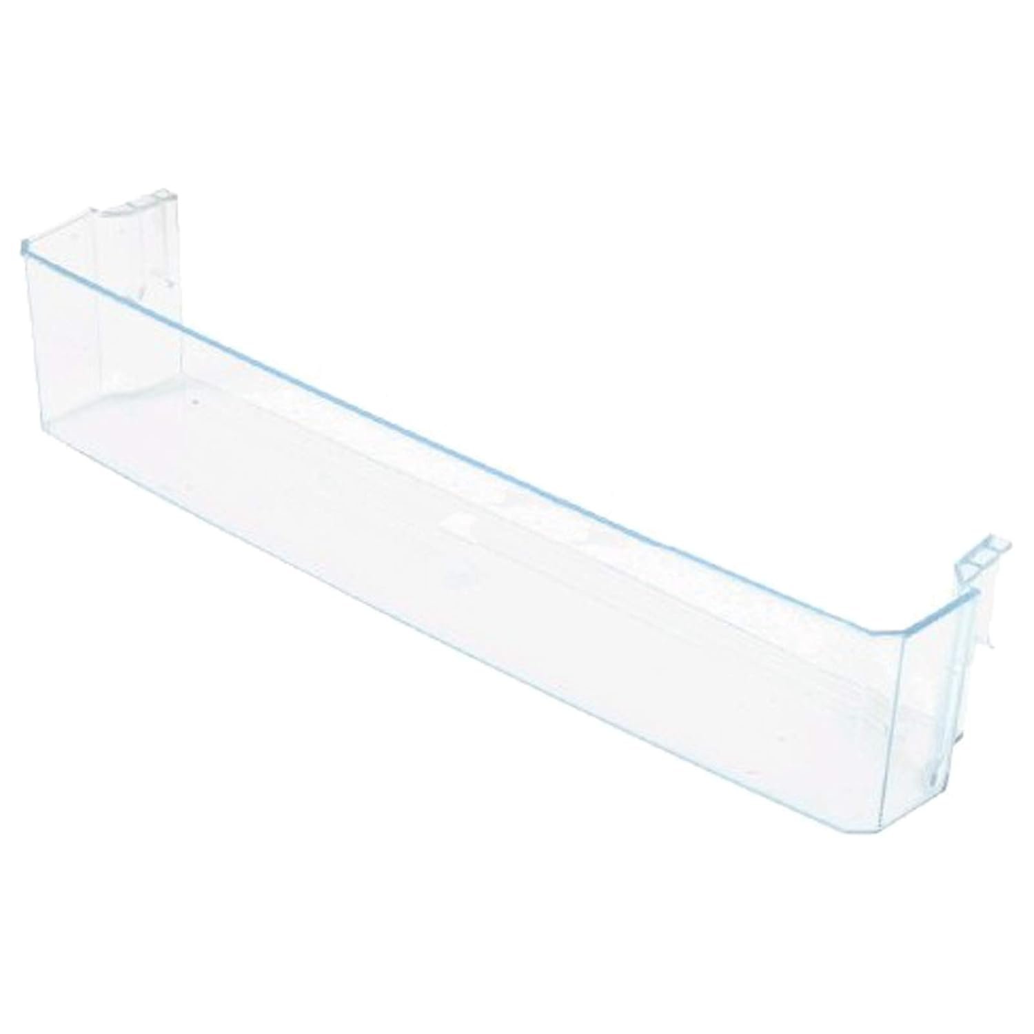 SPARES2GO Lower Door Bottle Tray Shelf for CDA FW820IN FW821 FW821/1 Fridge Freezer (Clear)