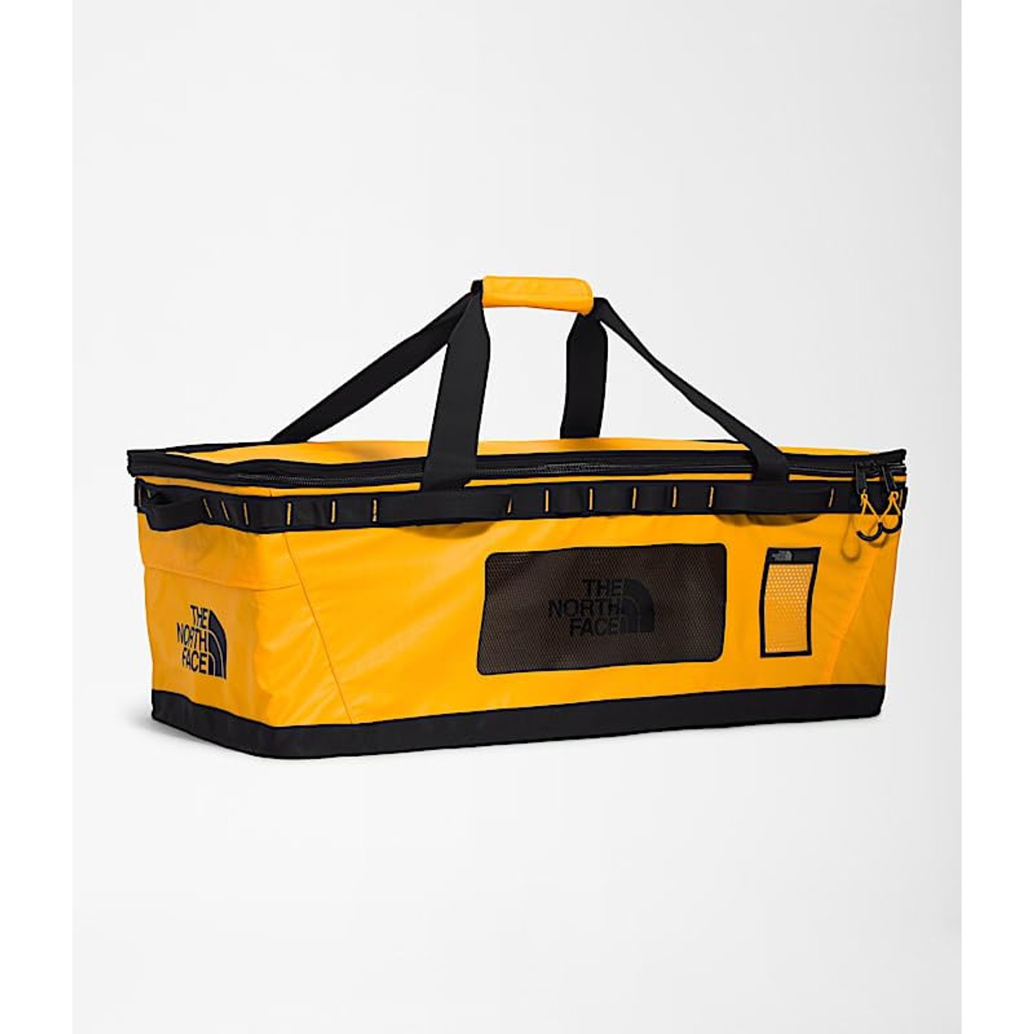 The North Face Men's Base Camp Gear Box 90L Duffel, Summit Gold/Tnf Black/N