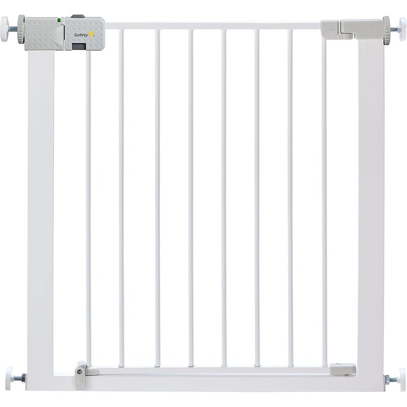 Safety 1st Secure Tech Simply Close Metal Gate - White