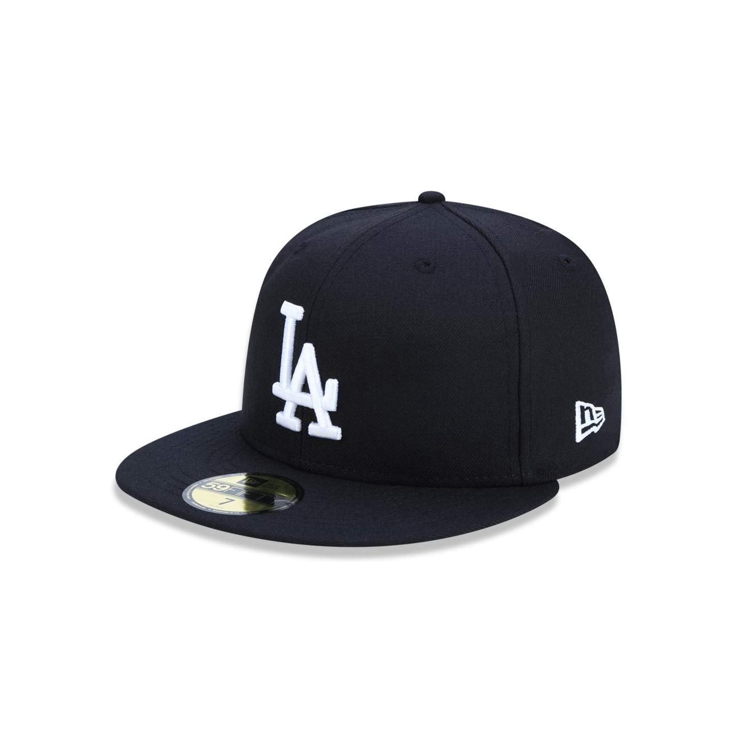 New Era Los Angeles Dodgers 59fifty Cap MLB Basic Black/White - 7 7/8-63cm