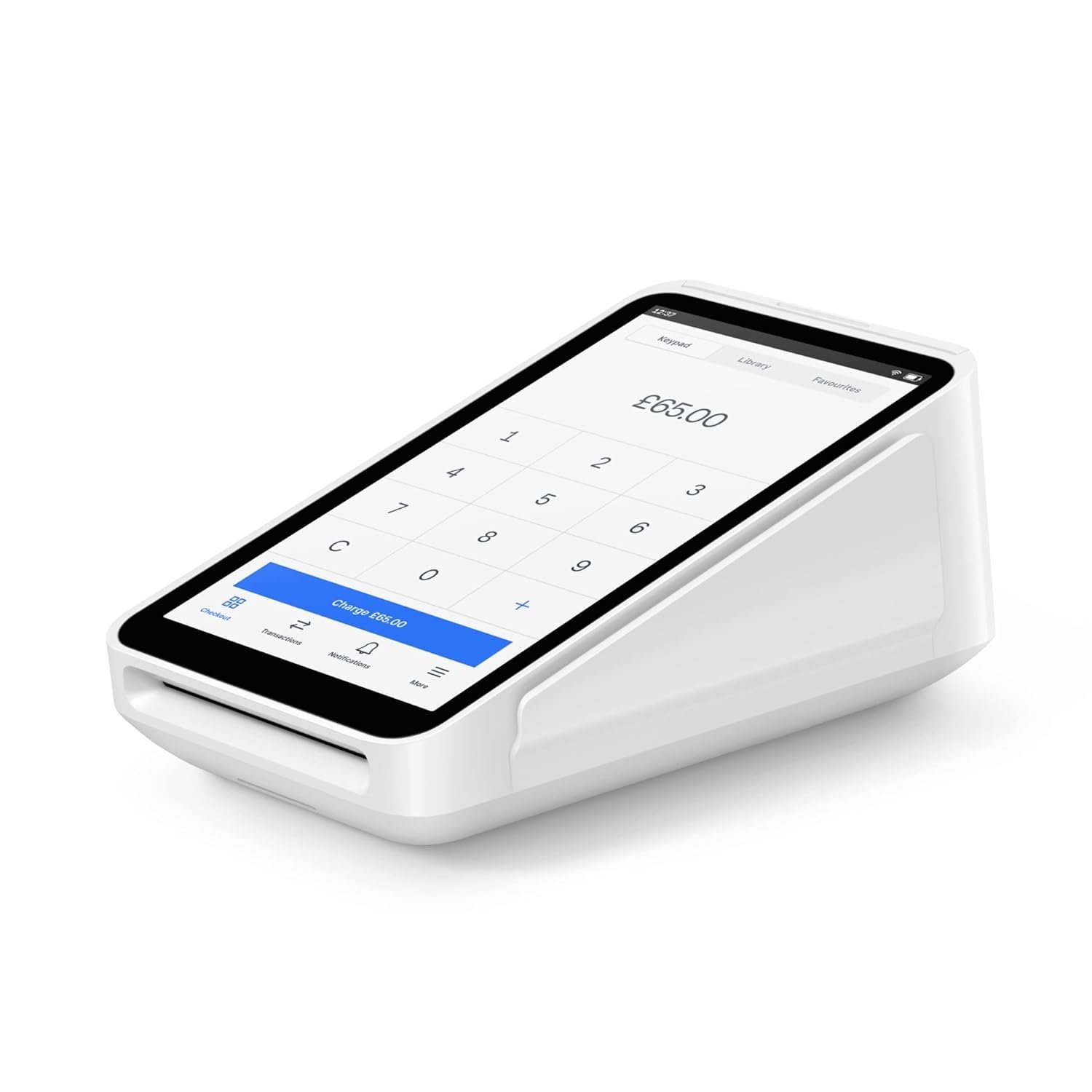 Square Terminal (UK Version) | All-in-one Card Reader Device | Take Contactless, Chip & PIN, Apple and Google Pay Payments Quickly and Easily | Print Receipts and Effortlessly Run Your Business