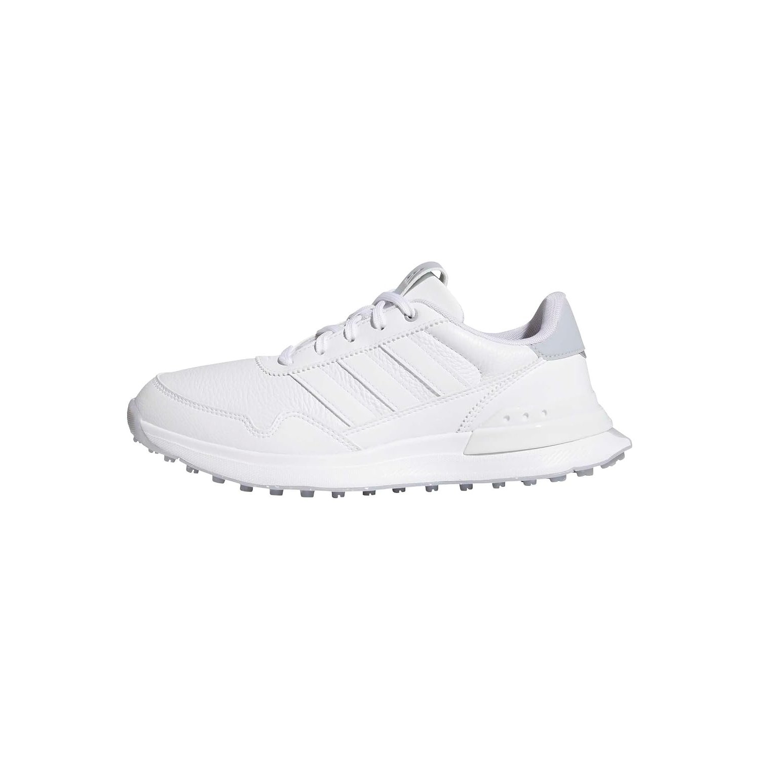 adidas Women's S2G 26 Leather Spikeless Golf Shoe, FTWR White/FTWR White/Halo Silver, 8.5 UK