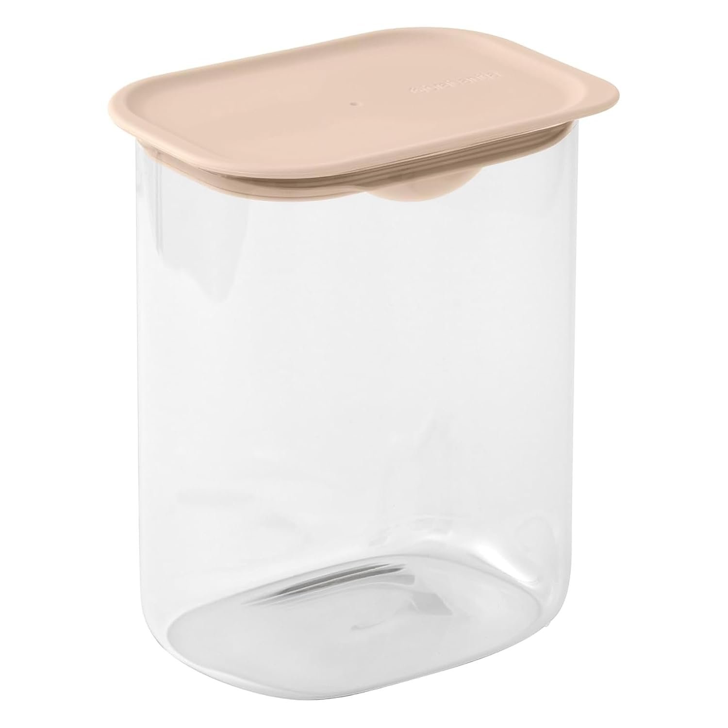 Brabantia Large Dry Food Storage Container 2 Litre with Integrated Measuring Spoon, Designed for Cereal, Oats or Baking Ingredients in Pantries
