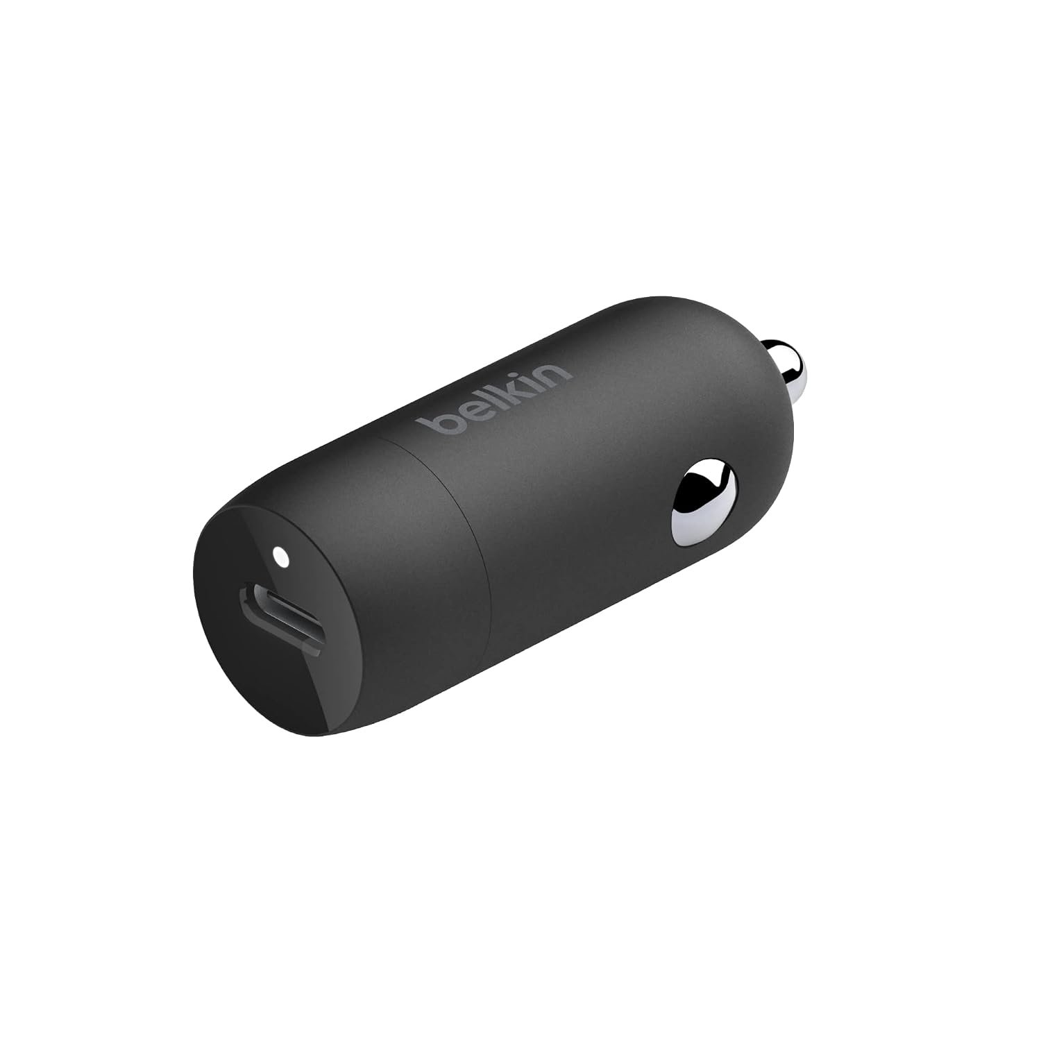 Belkin BoostCharge 30W Fast Car Charger, Compact Design with USB-C Power Delivery Port, USB Car Charger with Universal Compatibility for iPhone 17, 16, Samsung Galaxy S23, Note, Pixel and More - Black