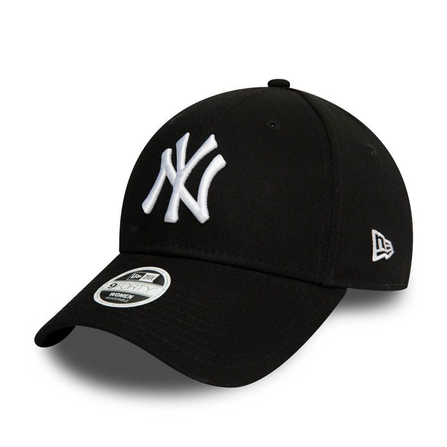 New Era New York Yankees MLB League Essential Black 9Forty Adjustable Women Cap