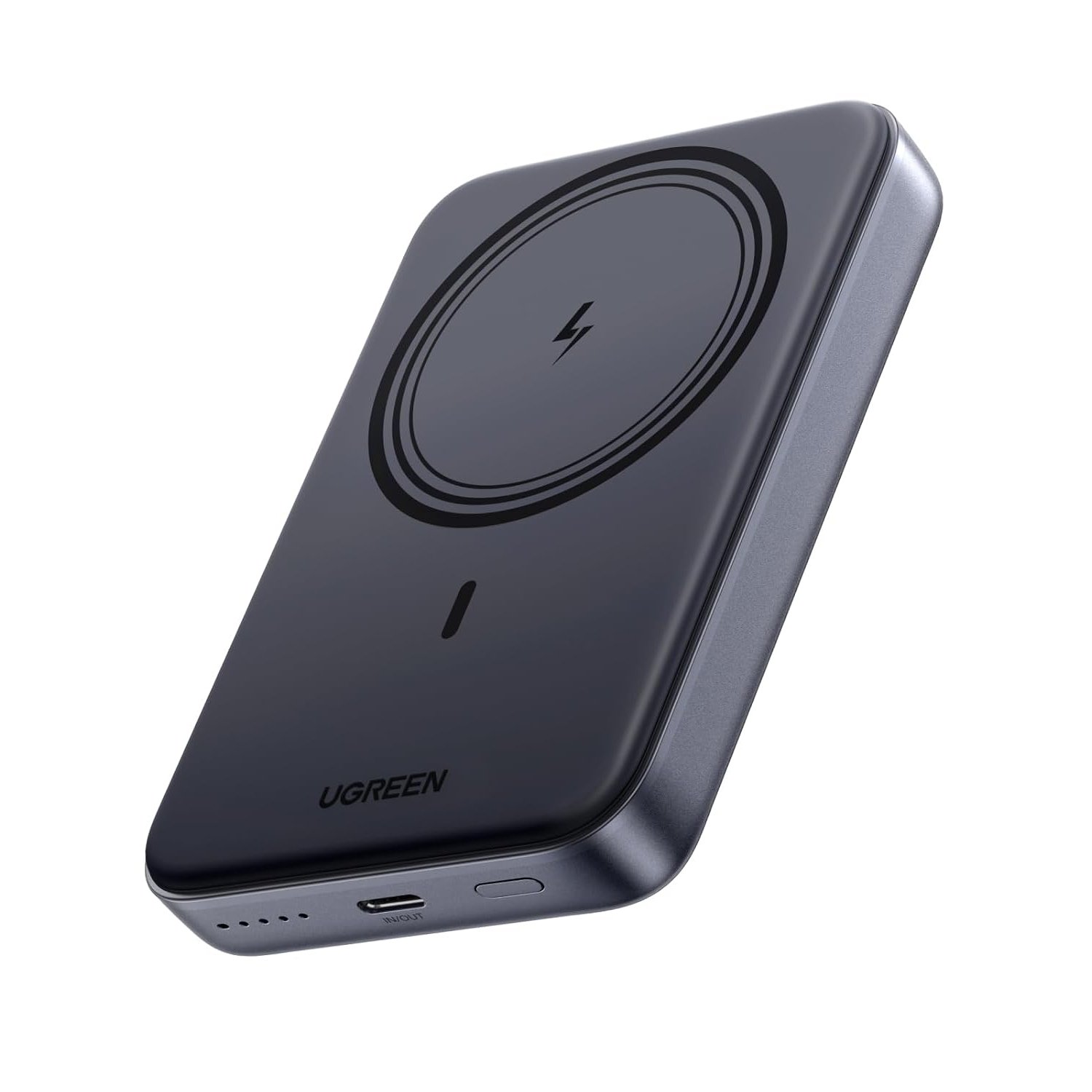 UGREEN Nexode Magnetic Wireless Power Bank Fast Charging, 10000mAh MagSafe-Compatible Portable Charger PD 20W USB-C Battery Pack Compatible with iPhone Air/17/16/15/14/13/12 Plus/Pro/Pro Max/Mini