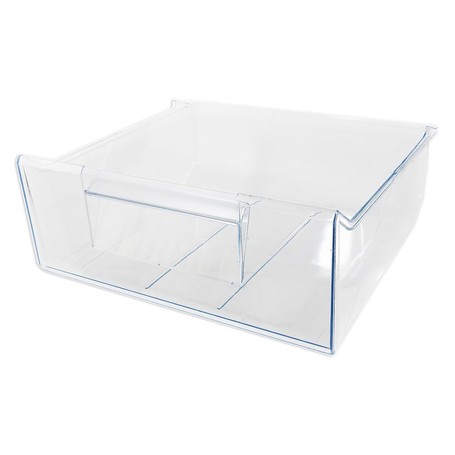 SPARES2GO Top Middle Drawer for Zanussi ZNFN ZNFR ZNLE ZNLN ZNLR ZUAN Fridge Freezer Container Box