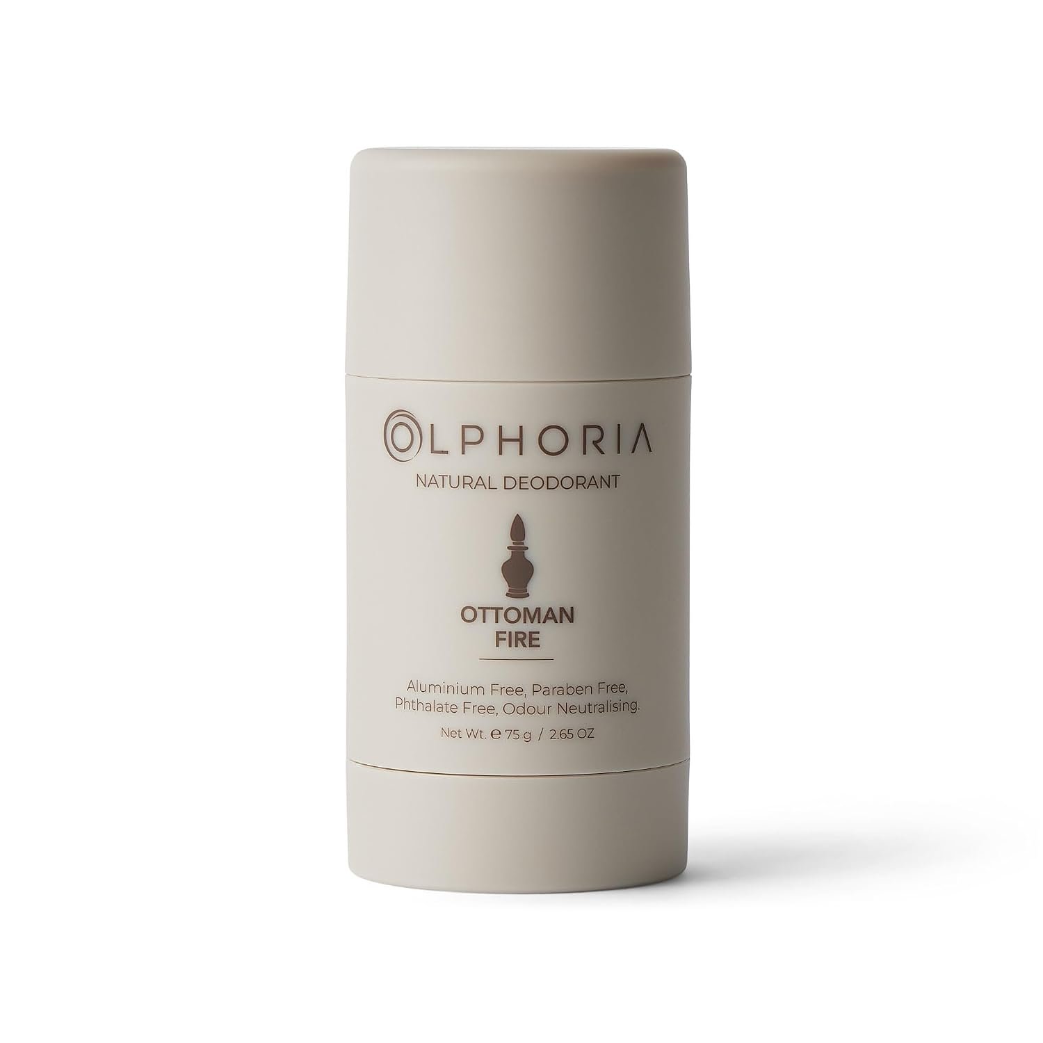 Natural Deodorant DESERT SMOKE 75g | Aluminium & Paraben Free | Oud, Rose, Incense, Raspberry, Saffron, Amberwood, Geranium, Birch | Baking Soda Free | Vegan | Zinc Ricinoleate | For Sensitive Skin
