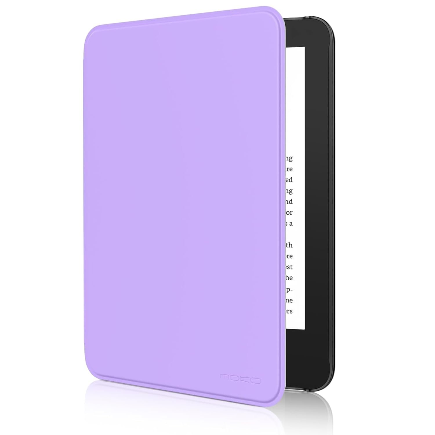 MoKo Case Fits 6" All-New Kindle (11th Generation-2024/2022 Release)& International Version, Lightweight Shell Cover with Auto Wake/Sleep for 11th Gen E-Reader, Lilac