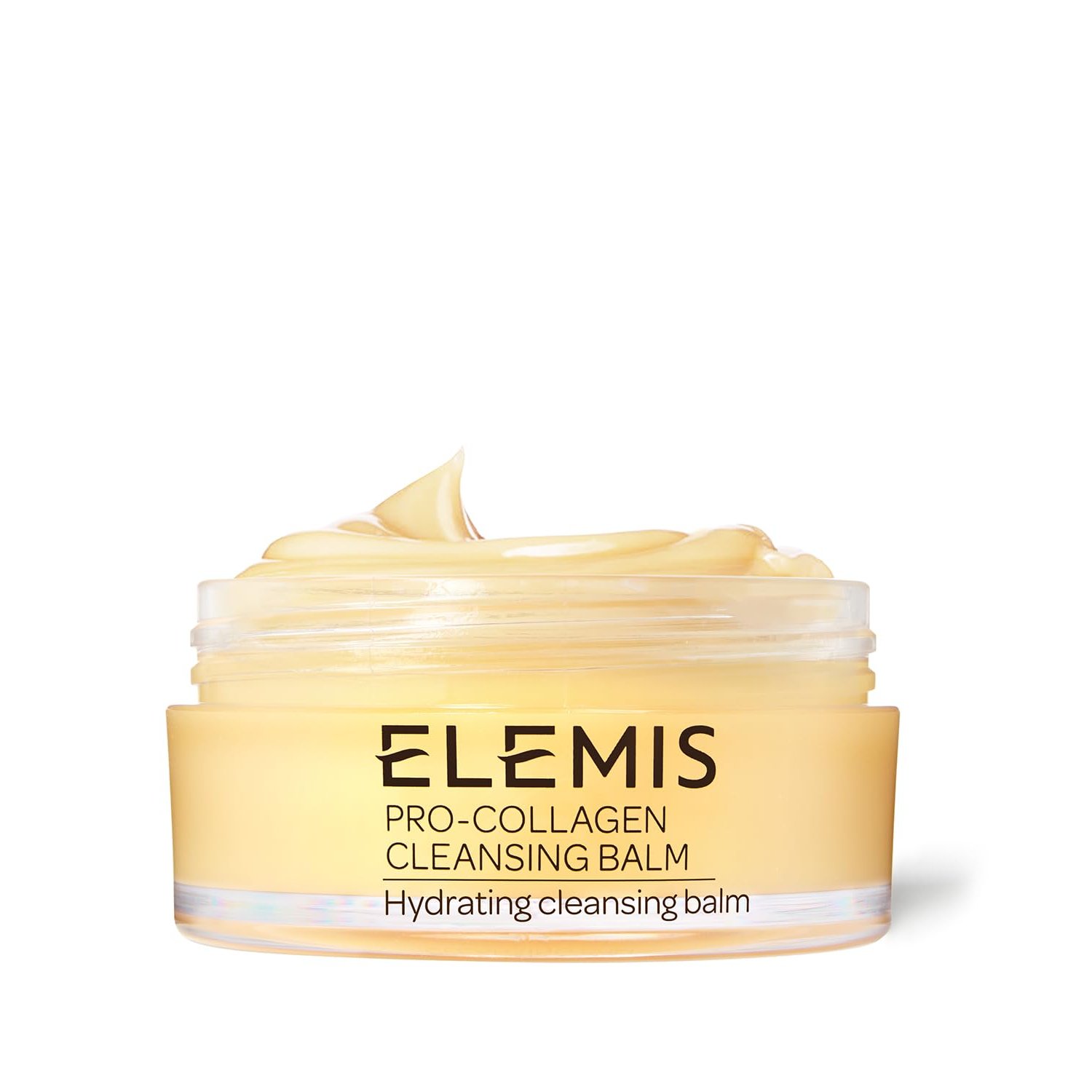 ELEMIS Pro-Collagen Cleansing Balm, 3in1 Melting Facial Cleanser for Deep Cleansing Wash, Infused with 9 Nourishing Essential Oils, Daily Moisturising Makeup Remover for Clean, Glowing Skin