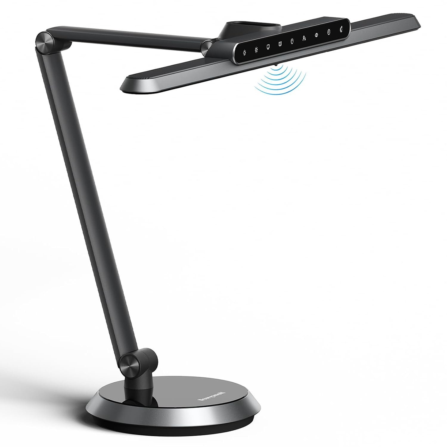 Honeywell Desk Lamp for Home Office, H9 Sunturalux™ Eye-Caring LED Desk Light, 1000LM Dimmable Desk Lamp with Timer and Auto-Sensing, Adjustable Desk Reading Light for Study, Cumputer, Architect