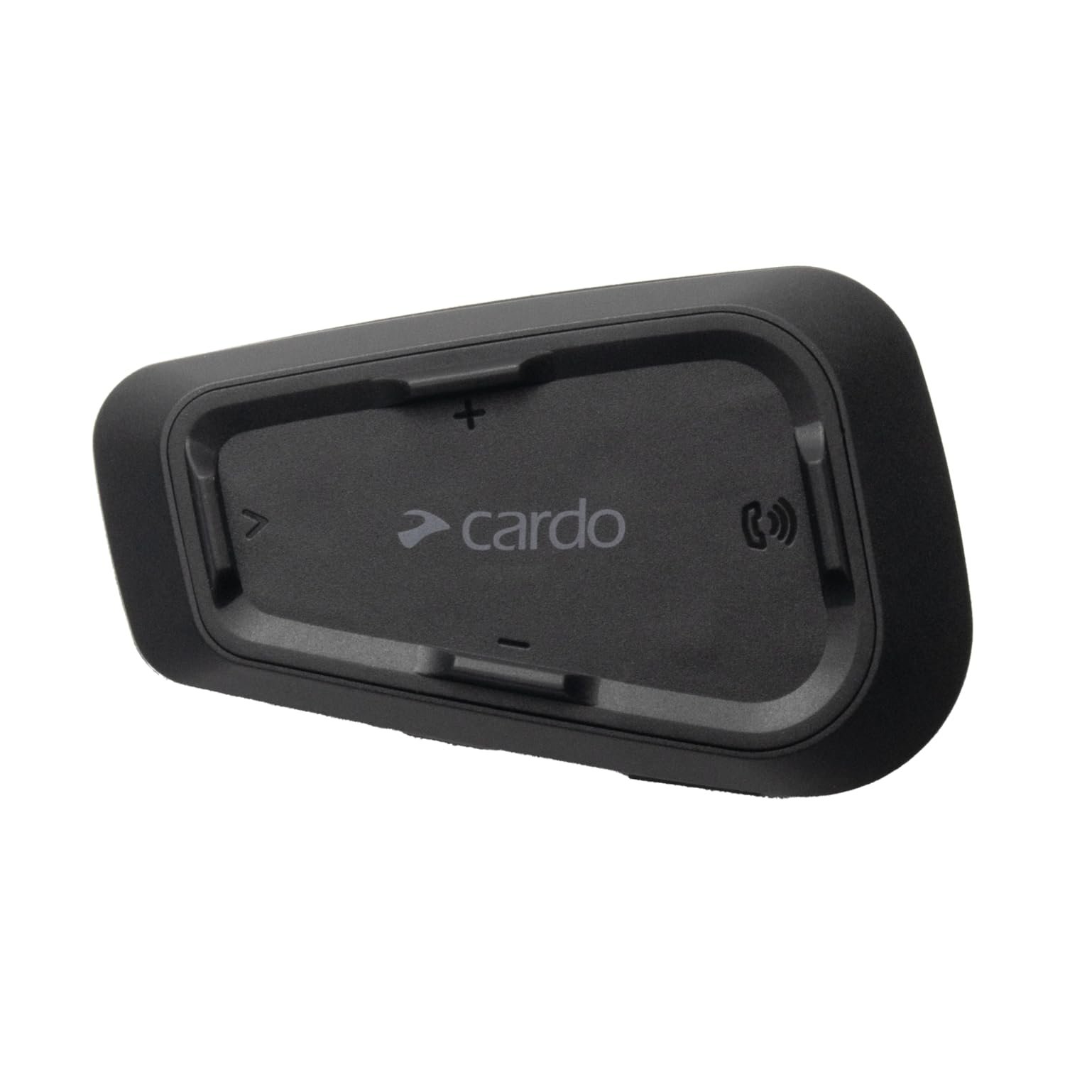 Cardo Spirit Motorcycle Bluetooth Communication Headset - Single Pack, Black