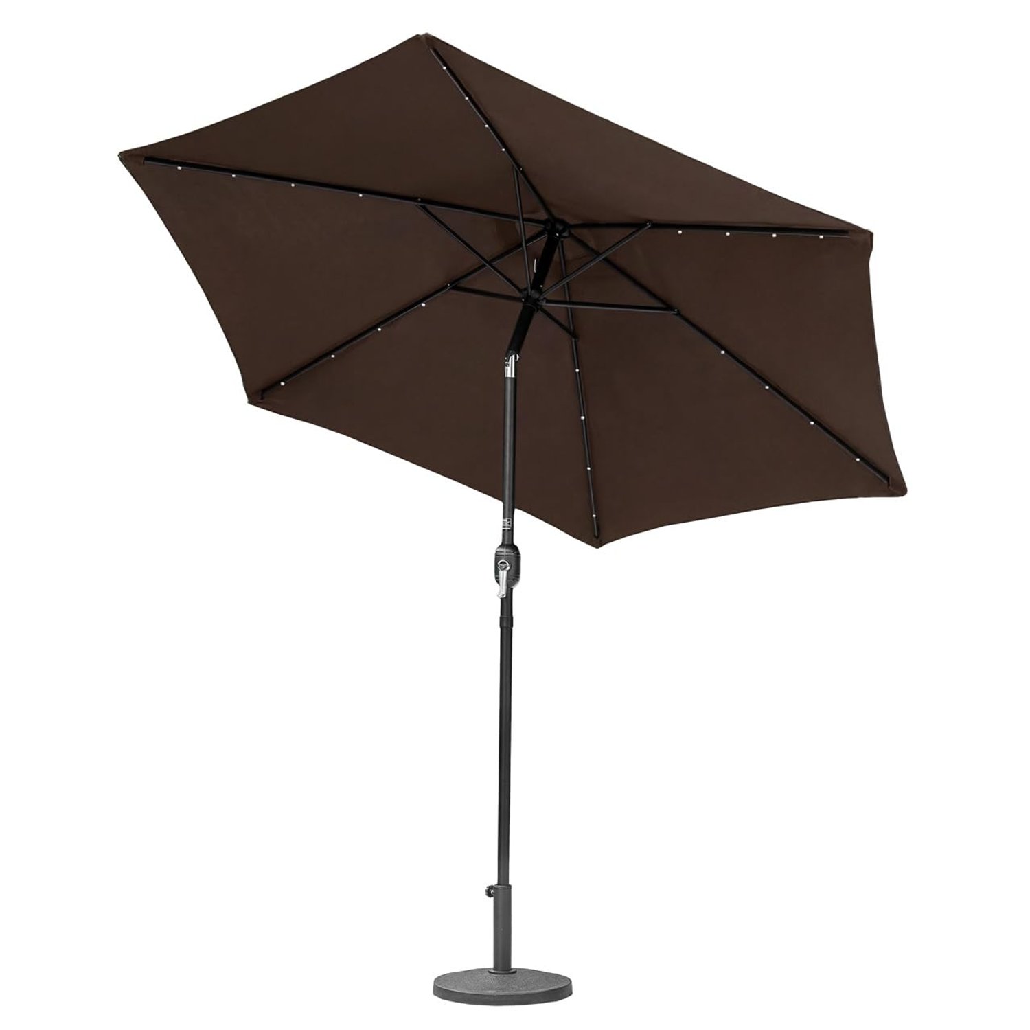 Harrier 2.7m Garden Parasol with Crank Handle &… view 1