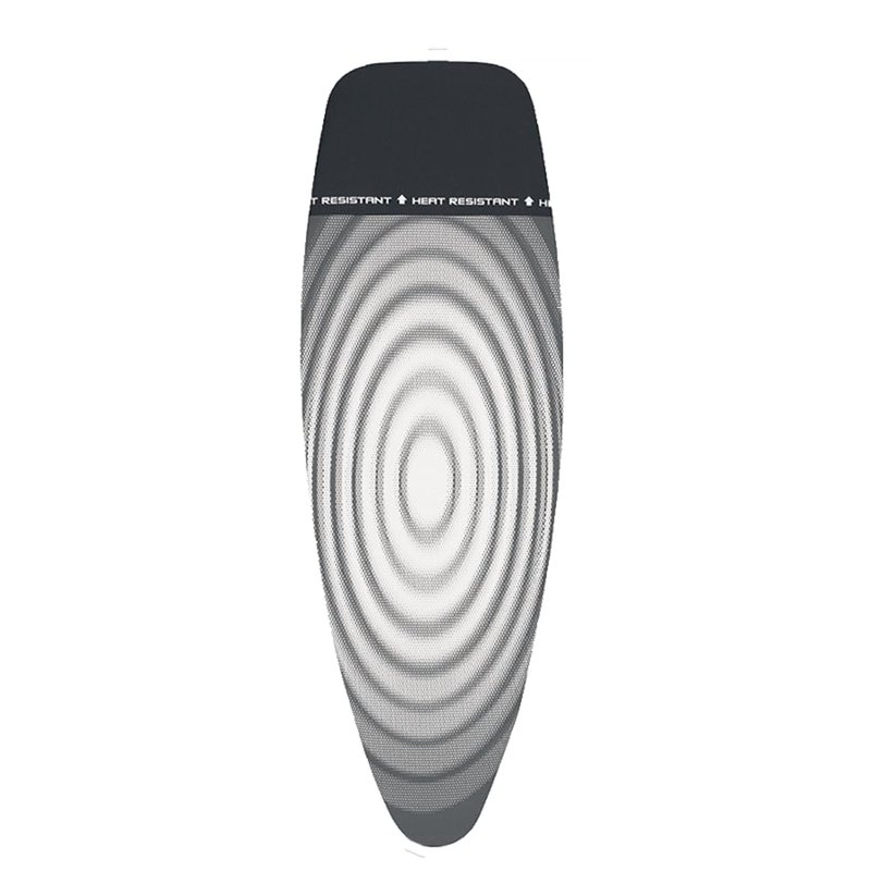 Brabantia Ironing Board Cover with Parking Zone, Size D, Titan Oval, Oval Titan (266782)