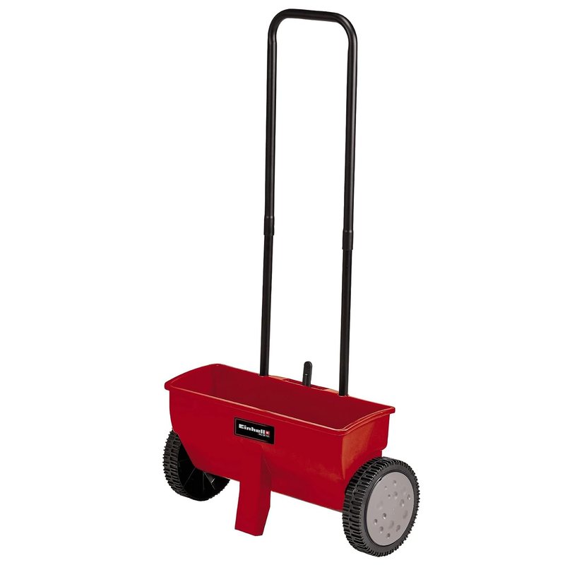 Einhell Lawn and Garden Spreader, 12L, 45cm Scatter Width, Impact-Resistant Plastic Housing, Adjustable Distribution Rate, Lawn Spreader For Grass Seed, Feed and Fertiliser GC-SR 12