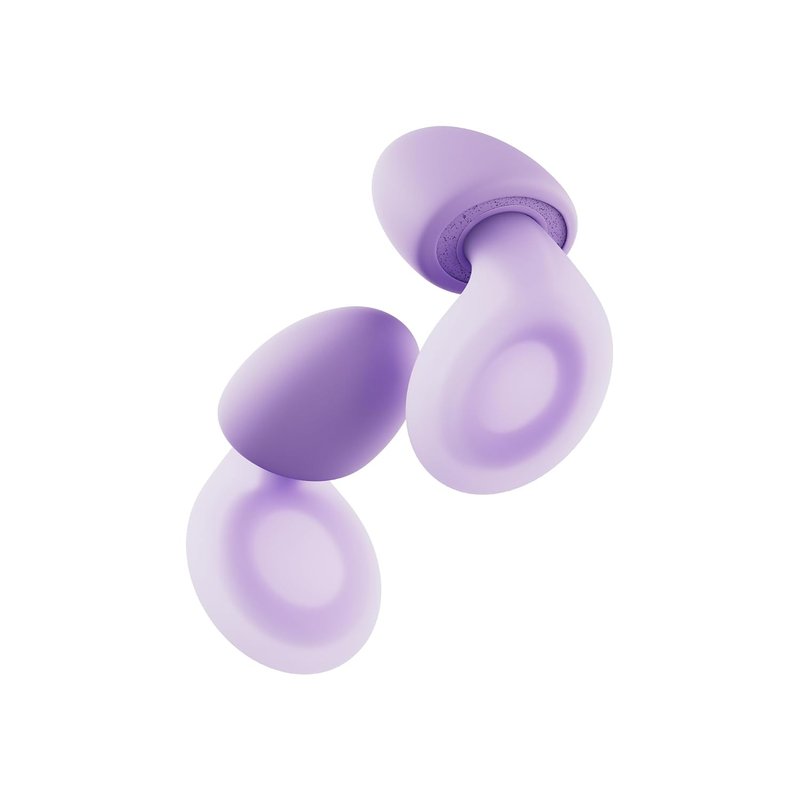 Loop Dream – Silicone/Memory Foam Earplugs for Sleep Comfort | Comfortable Ear Plugs for Muffling Snoring & Sleeping | Customized Fit | 27dB (SNR) Noise Reduction