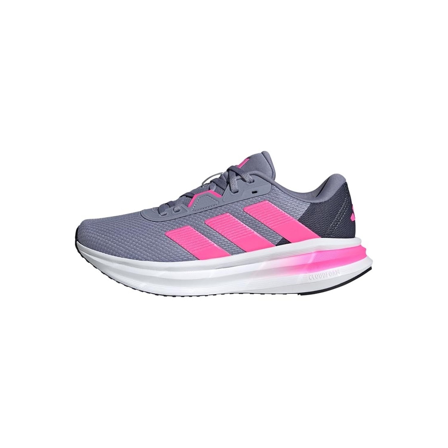 adidas Women's Galaxy 7 Running Shoes, Silver Violet/Lucid Pink/Shadow Navy, 4.5 UK