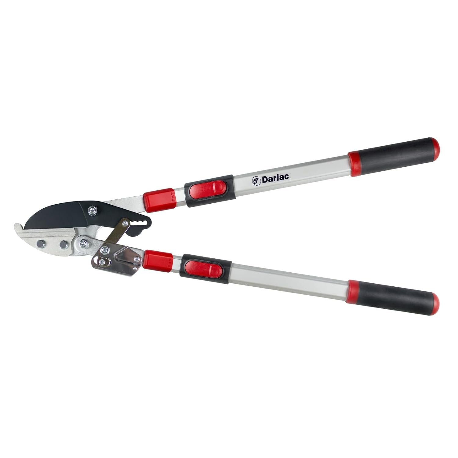 Darlac Telescopic Ratchet Lopper – Recommended by Professionals – Extendable Handles – Powerful Ratchet Action – 50mm Cut Capacity – Ideal for Gardeners with Dexterity Issues - SK5 Carbon Steel Blade
