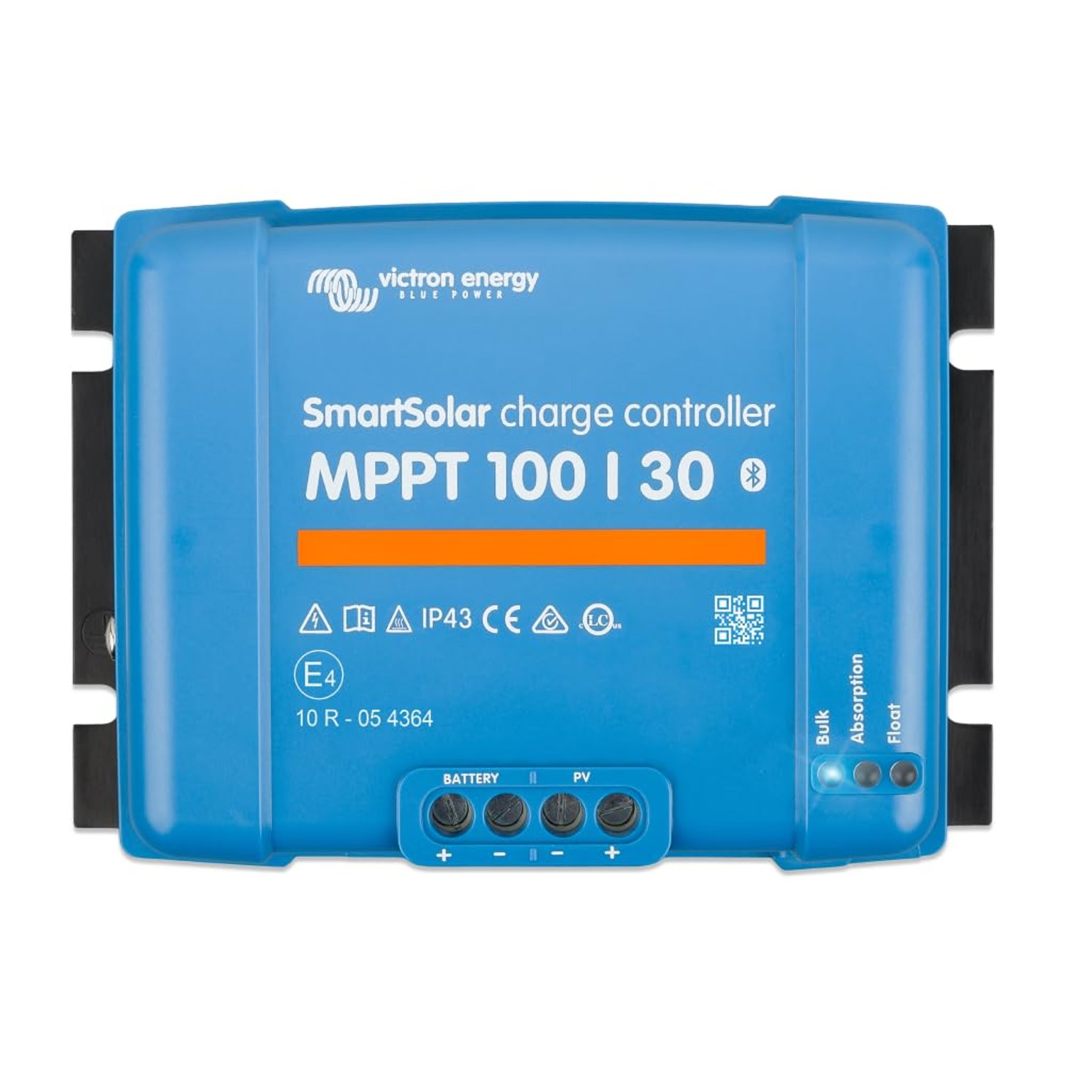 Victron Energy SmartSolar MPPT Solar Charge Controller 100V 30A 12/24V - Bluetooth Solar Controller for Caravan, Motorhome, Boat and Off-Grid Systems