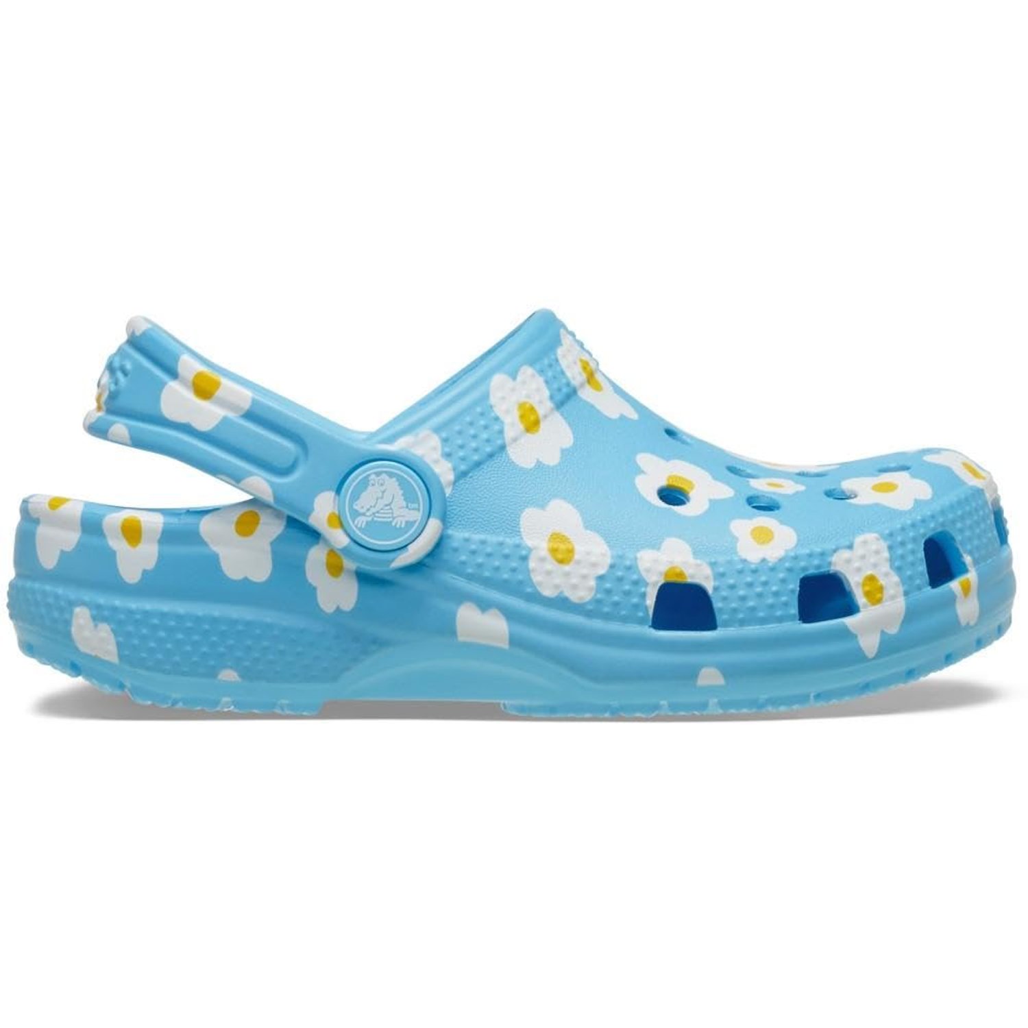 Crocs Classic Graphic Clogs (Toddler) Child Blockage Unisex, Tinted Glass, 16.5 cm