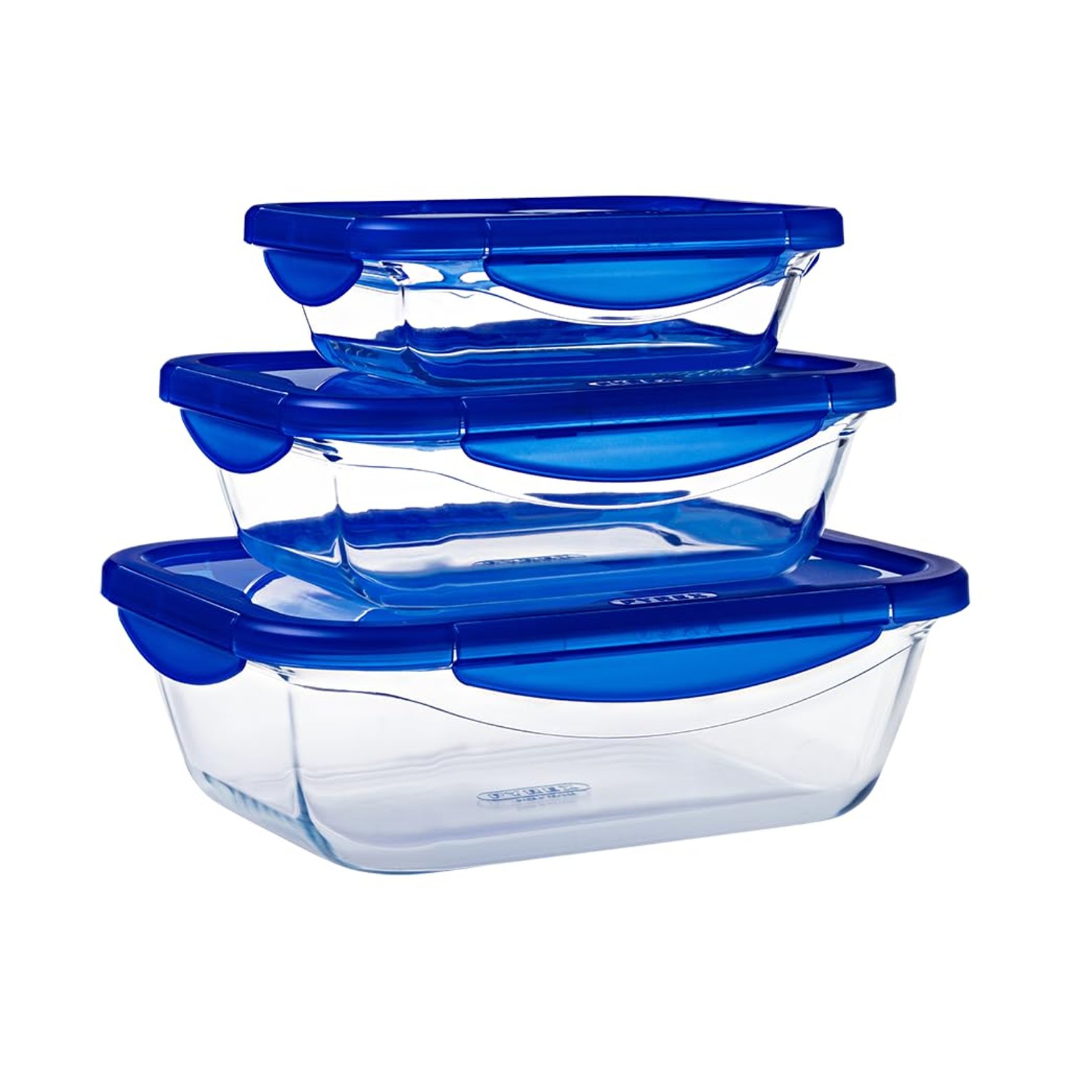 Pyrex® - Cook & Go - Set of 3 Rectangular Boxes