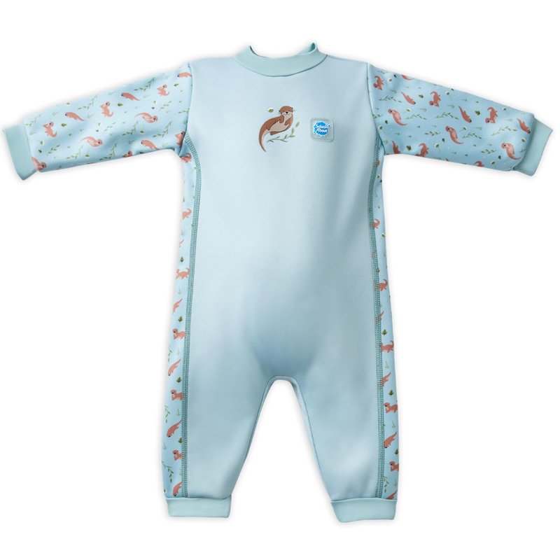 Splash About Warm in One Baby Wetsuit, Playful Otters, 6-12 Months
