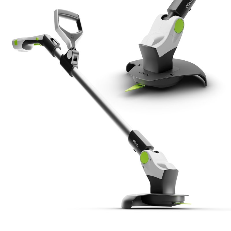 Gtech GT50 Grass Trimmer | Lightweight Cordless Strimmer | Powerful 9000 RPM | 120cm Reach | 18V Lithium Battery 30 Mins Runtime | 20 Blades