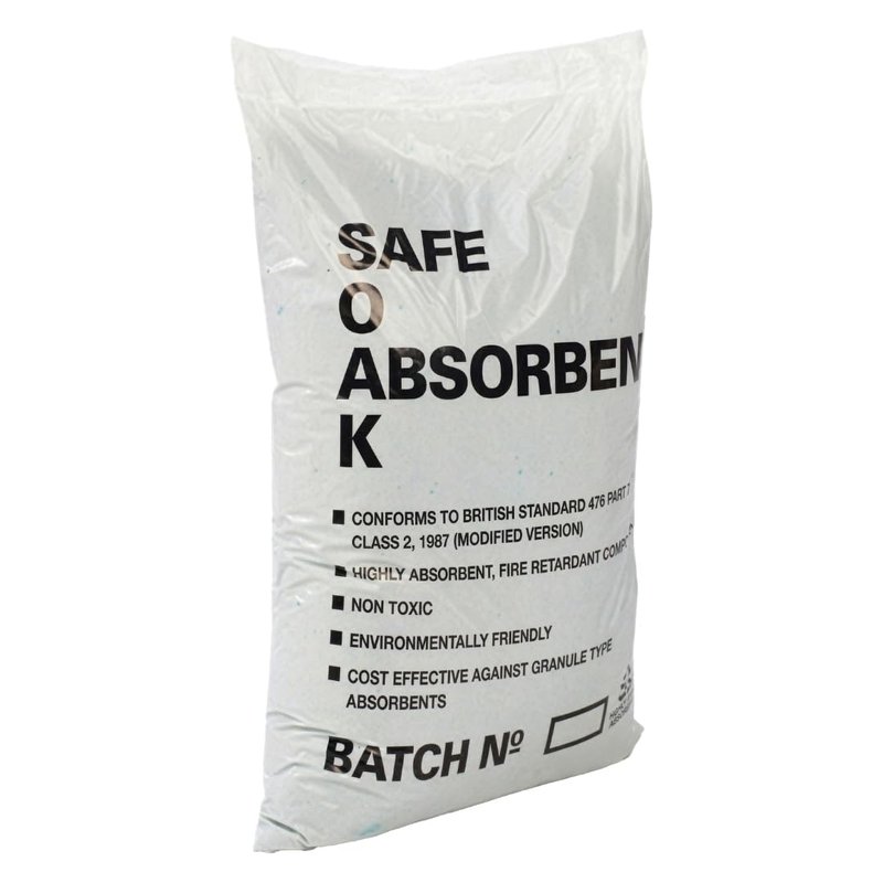 BearTOOLS Spill Absorbent Granules 30L capacity - Fire-Resistant Highly Absorbent Granules for Indoor/Outdoor Use - Spill Control for Home Garages Work Sites