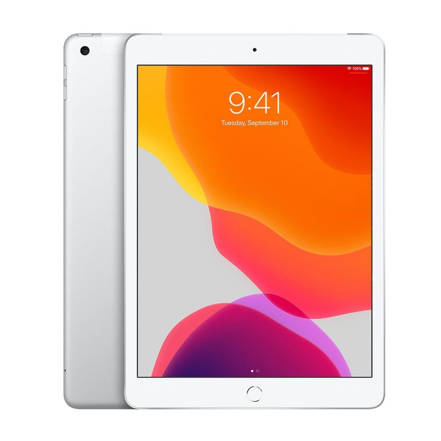 2019 Apple iPad (10.2-inch, WiFi, 32GB) - Silver (Renewed)