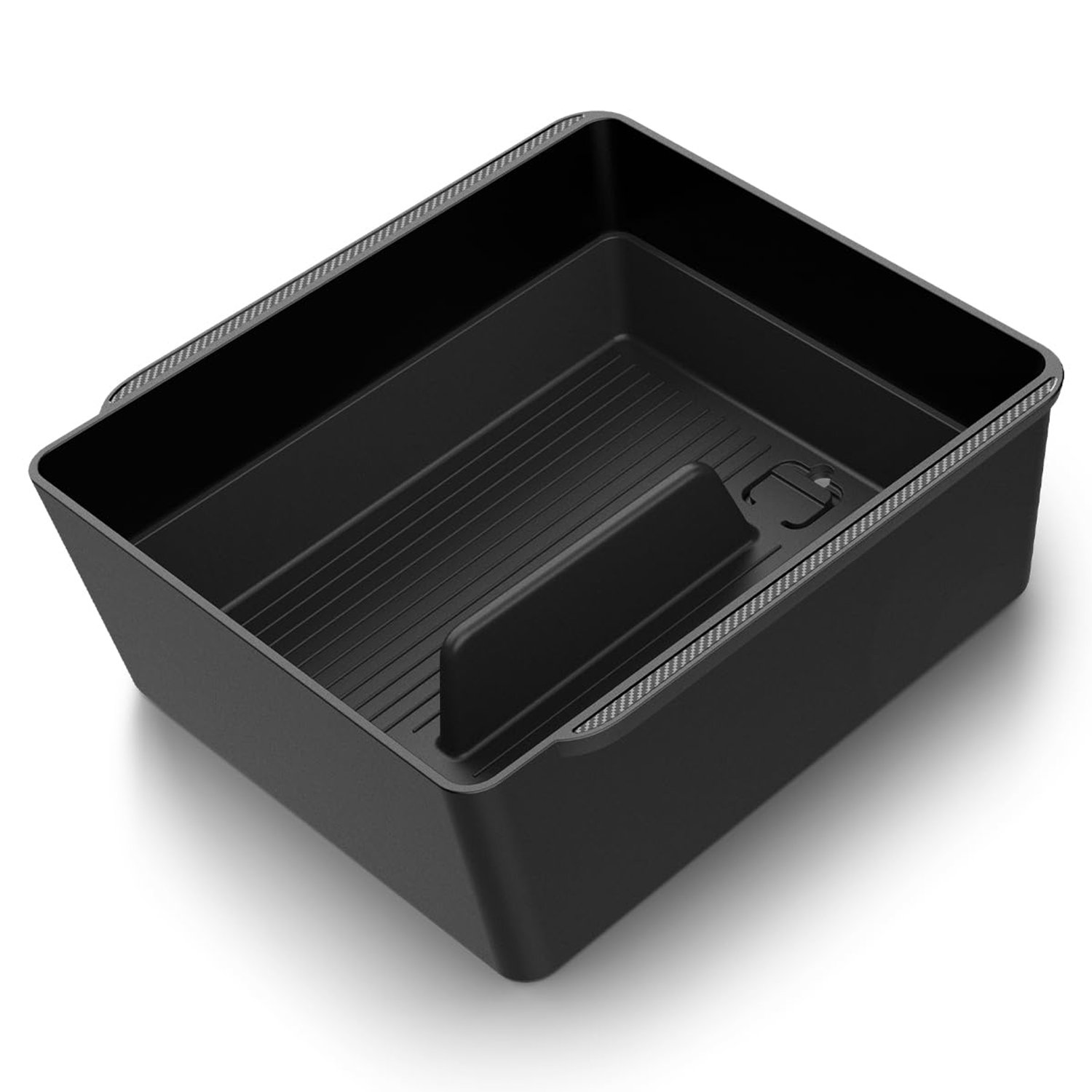 Spigen Tesla Model Y Juniper 2025-2026 and Model 3 Highland 2024-2026 Armrest Centre Console Organiser, Intelligrip Technology, Storage Box, Premium Interior Designed for Tesla Accessories