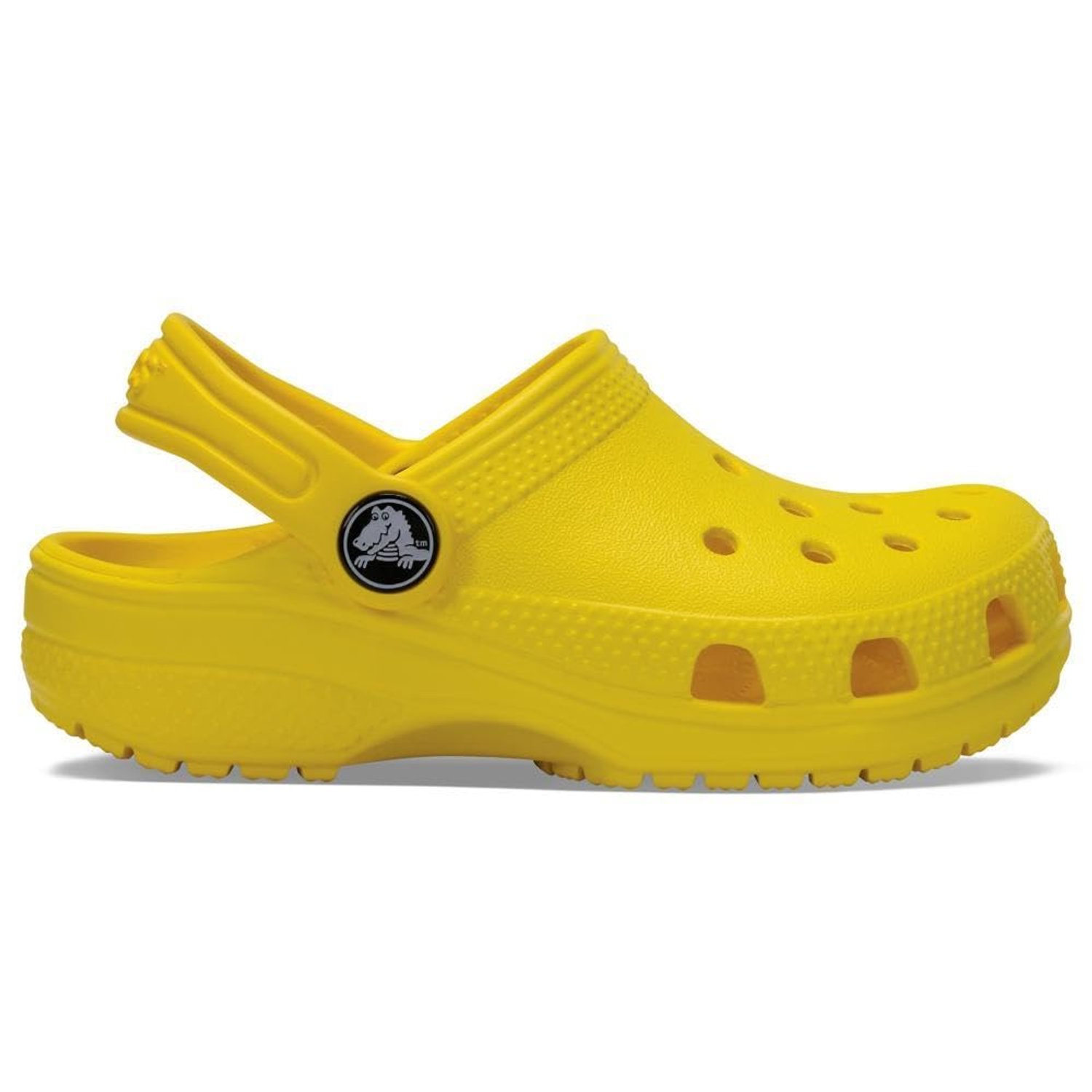 Crocs Unisex Kids Classic Clog T Clog, Lemon, 8 UK Child