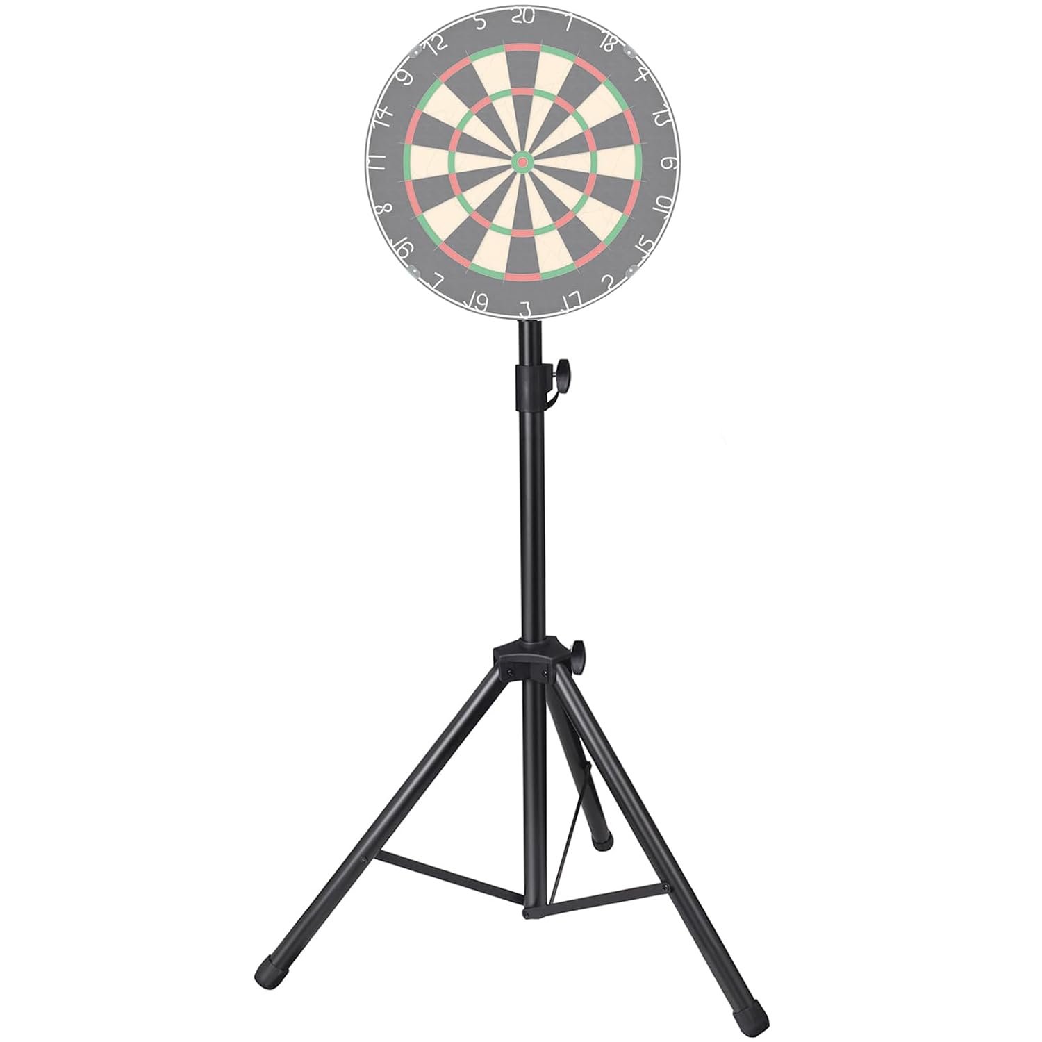 Dart Board Stand, Professional Portable Tripod DartBoard Stand for Dartboard & Electronic Dartboard,Height-adjustable Heavy Duty Travel Dartboardholder