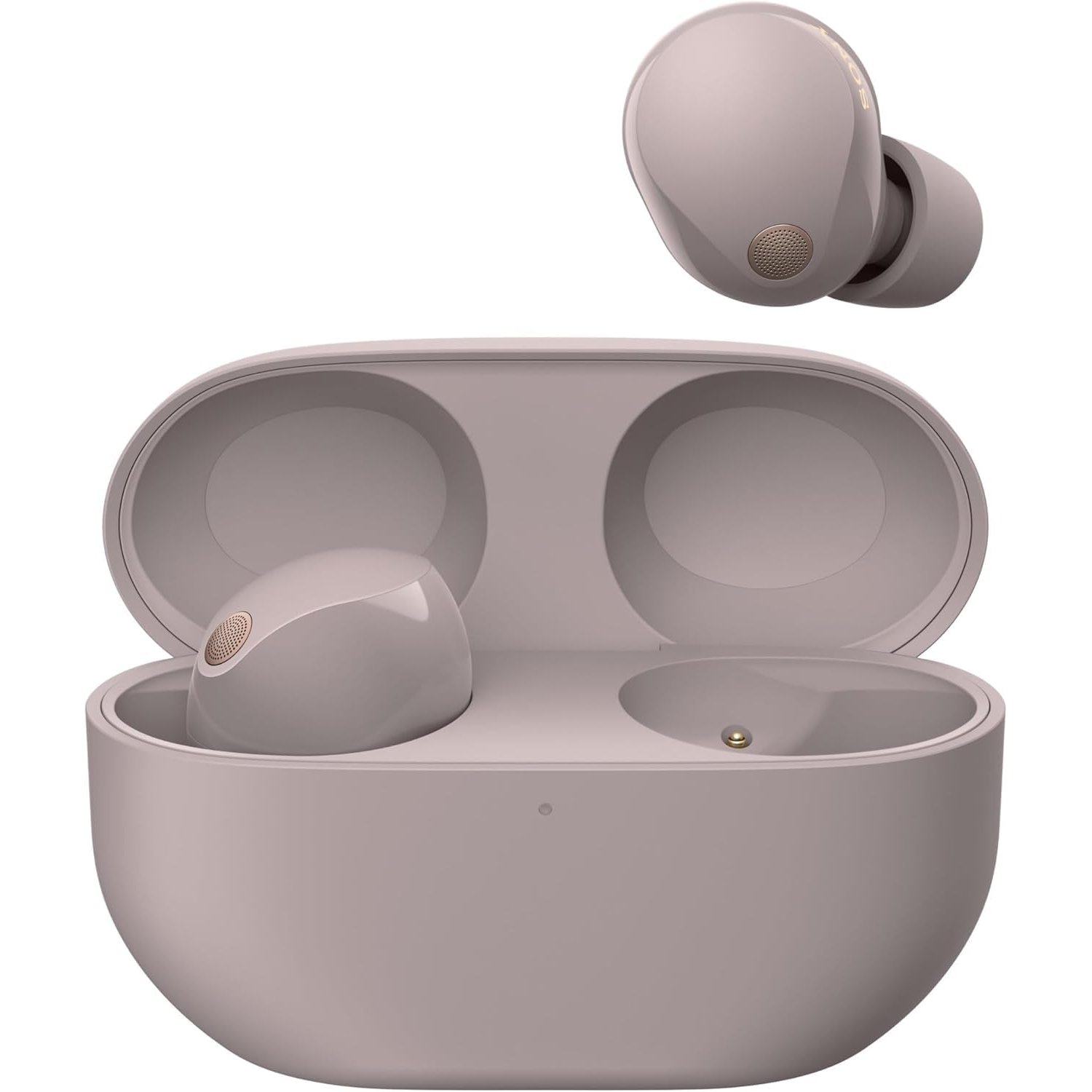 Sony WF-1000XM5 Wireless Noise Cancelling Earbuds, Bluetooth, In-ear Headphones, Mic, Up to 24 Hours Battery Life, Quick Charge, IPX4, Alexa & Google Assistant, iOS & Android - Smoky Pink