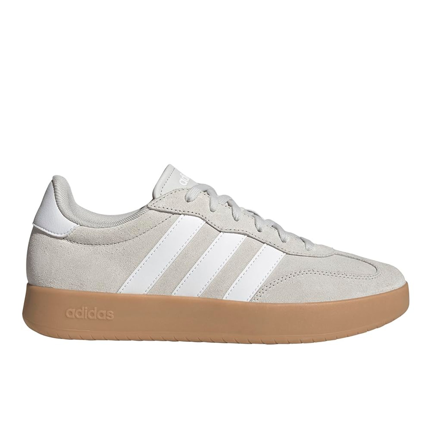 Adidas Mens Barreda, Grey/White/Gum, 11.5 UK