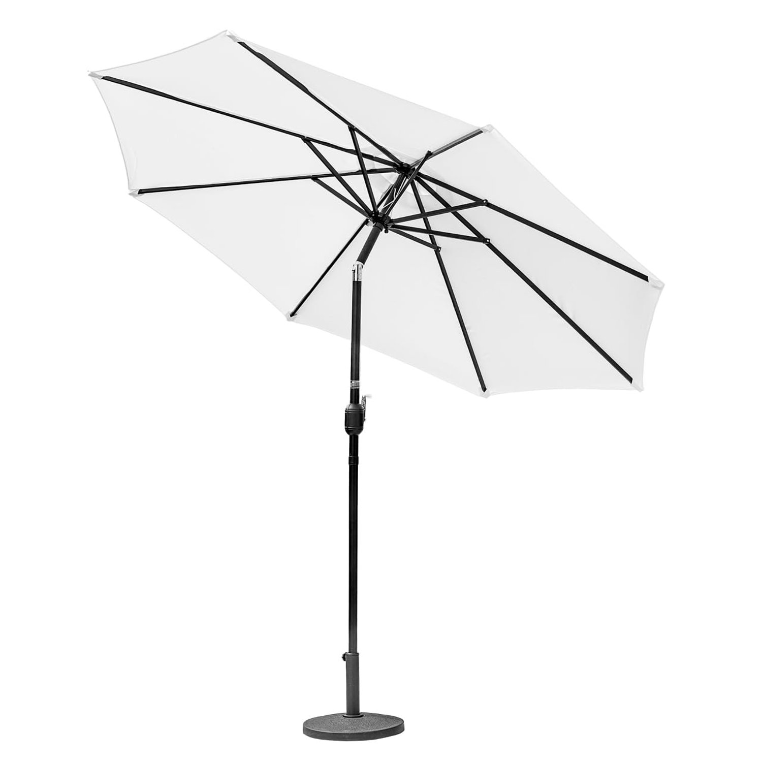 Harrier 2.7m Garden Parasol with Crank Handle &… view 1