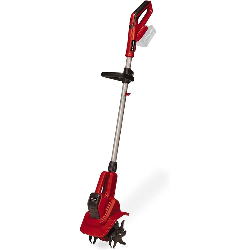 Einhell Cordless Garden Rotavator 18V Power X-Change, Powerful Soil Cultivator, 20cm Working Width, 15cm Working Depth, Without Battery GE-CR 18/20 Li E Solo Tiller