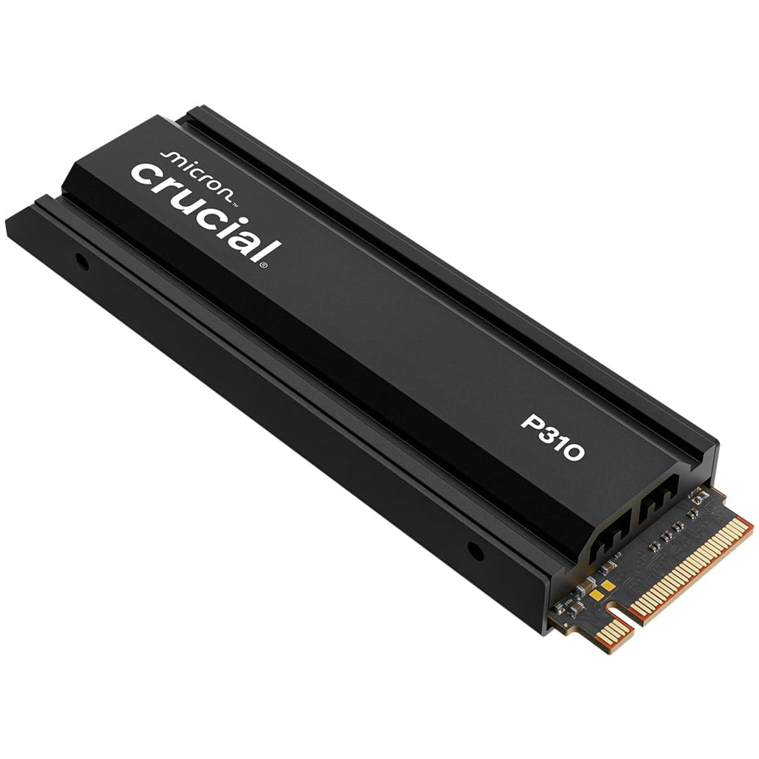 Crucial P310 2TB PS5 SSD M.2 NVMe PCIe Gen4 with Heatsink, Up to 7100MB/s, Compatible with PlayStation 5, Desktop PC, Internal Solid State Drive - CT2000P310SSD5-01