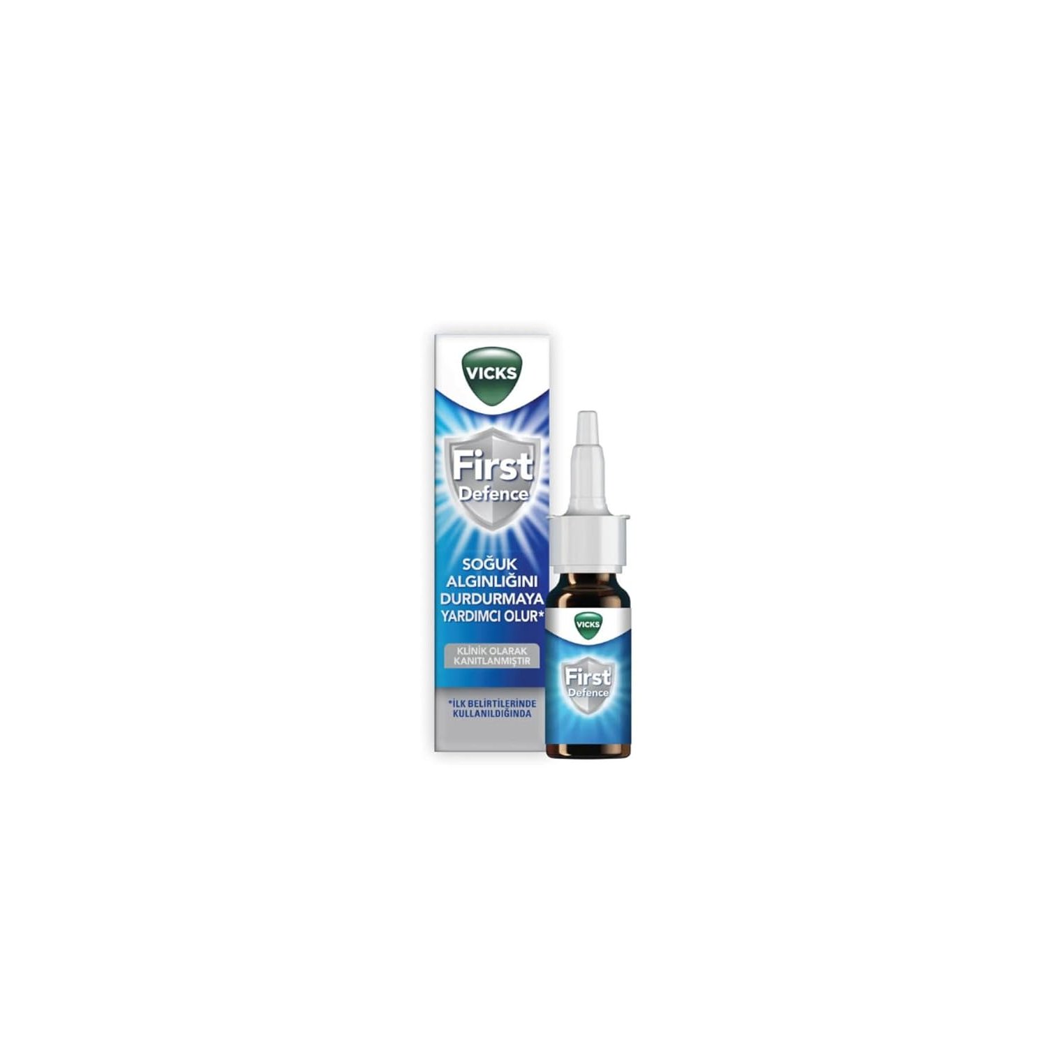 THREE PACKS of Vicks First Defence Nasal Spray 15ml