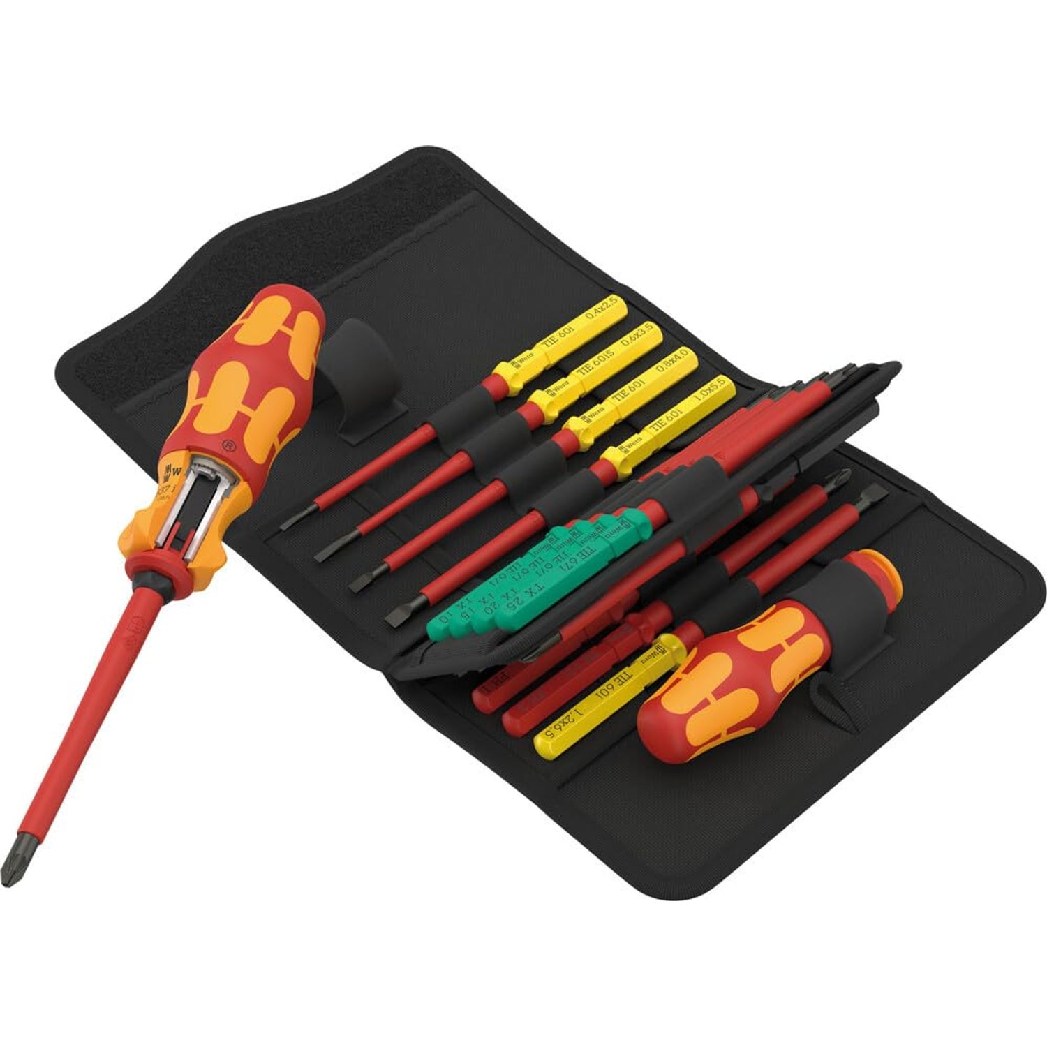 Wera 05006618001 Kraftform Kompakt VDE 17 RA 1, 17 Pieces