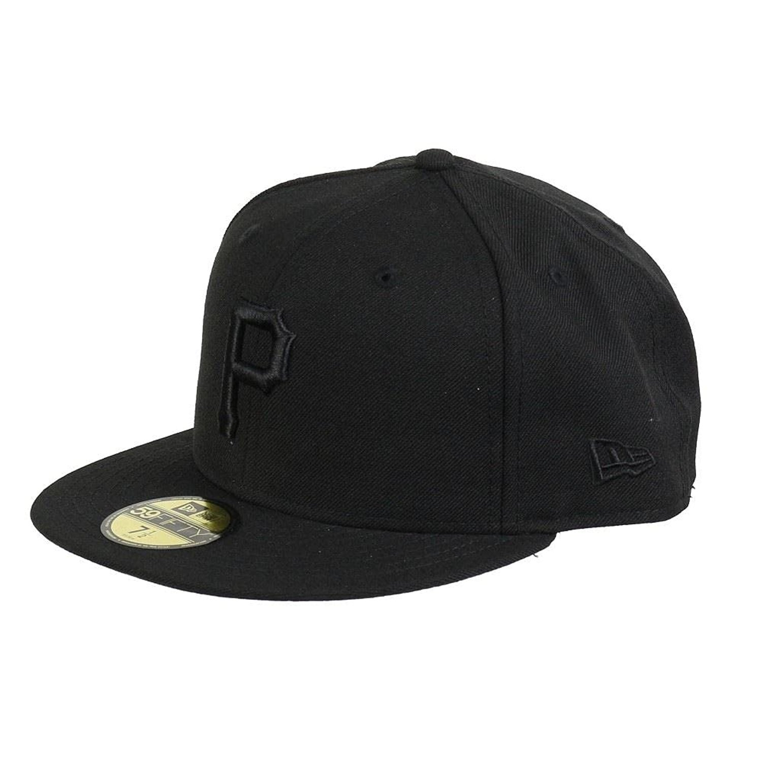 New Era Pittsburgh Pirates Cap 59Fifty Basecap Baseball Fitted Kappe MLB bob Schwarz - 7 7/8-63cm (XXL)