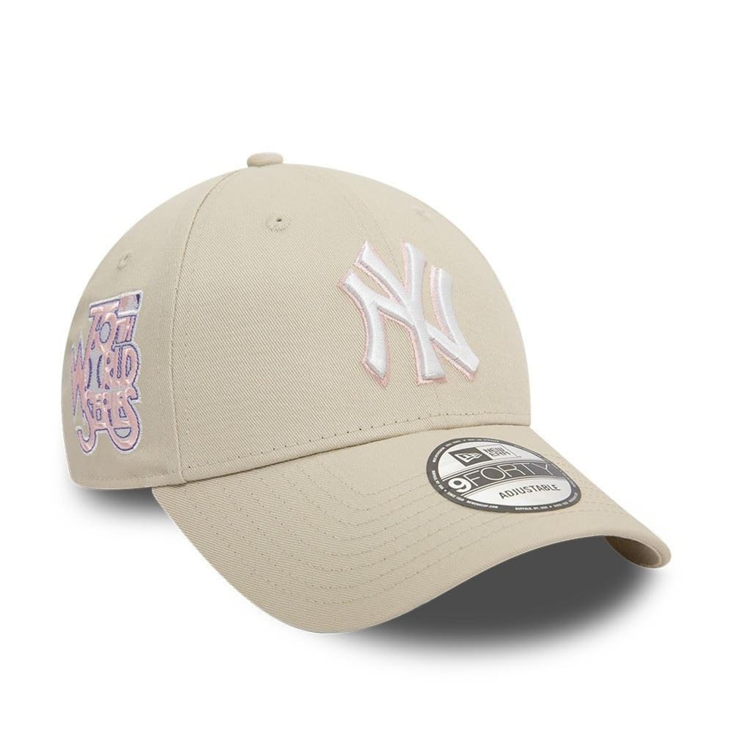 New Era New York Yankees MLB 75th World Series Sidepatch Stone 9Forty Adjustable Cap - One-Size