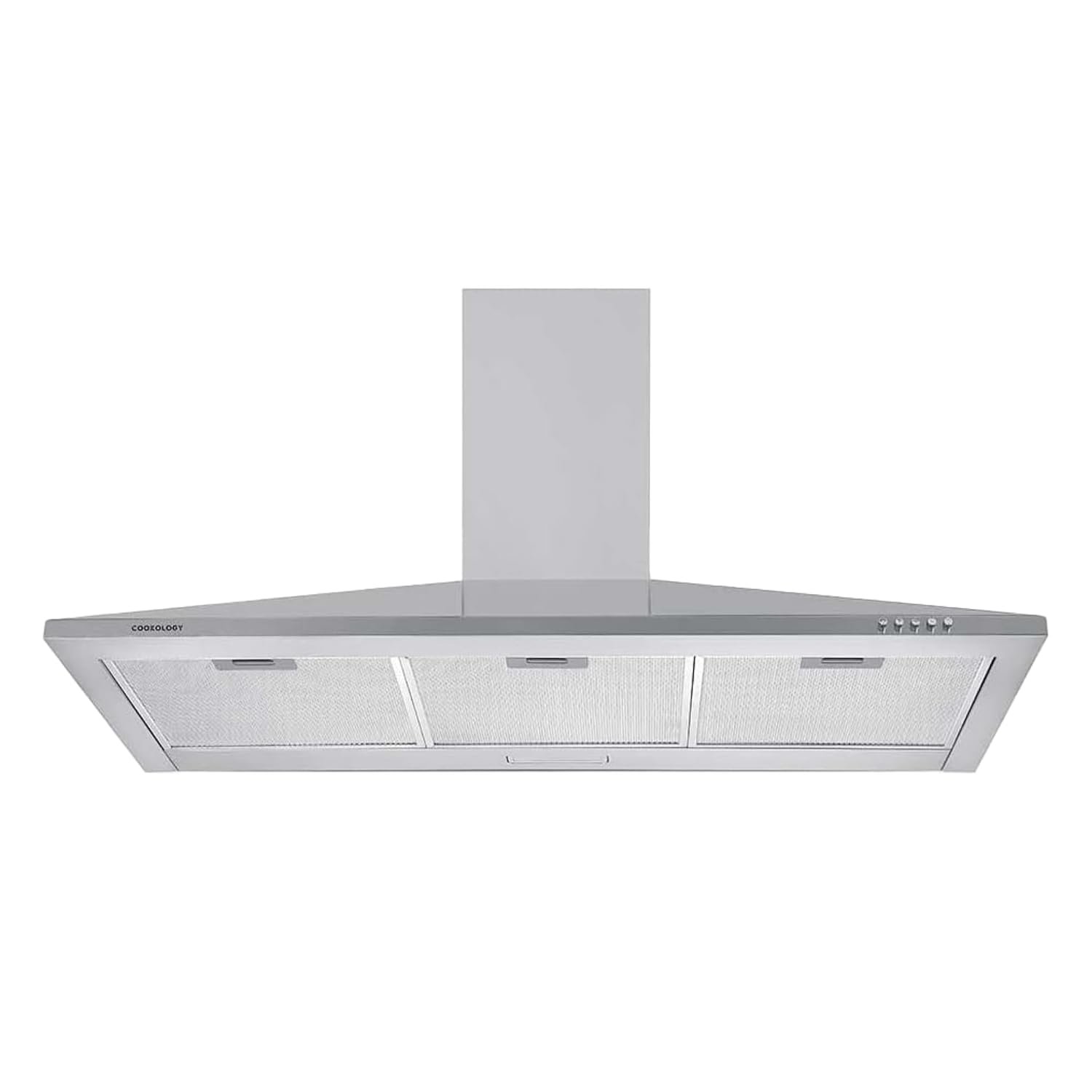 Cookology 100cm Chimney Cooker Hood - A Energy Rated - Stainless Steel